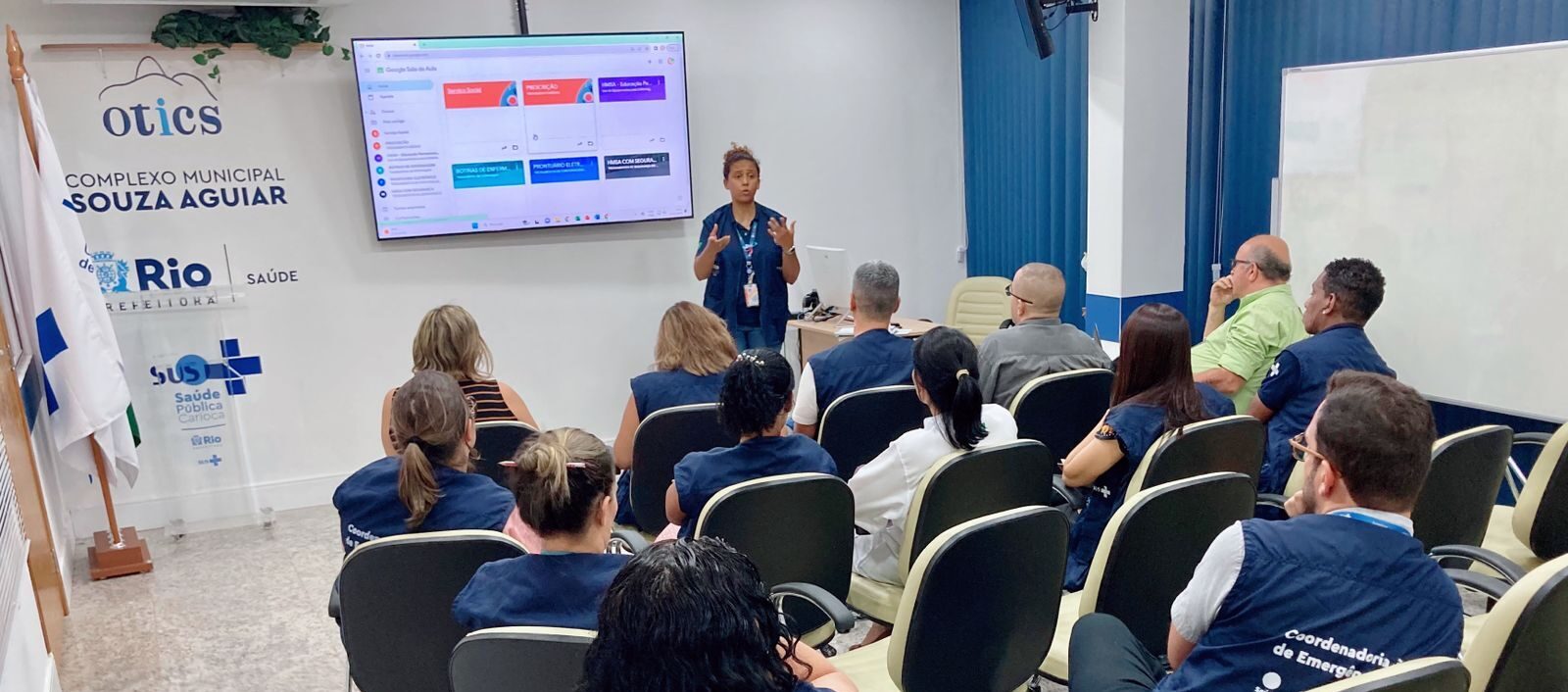 Reunião de Fluxos do RH e Indicadores do Convênio da RioSaúde