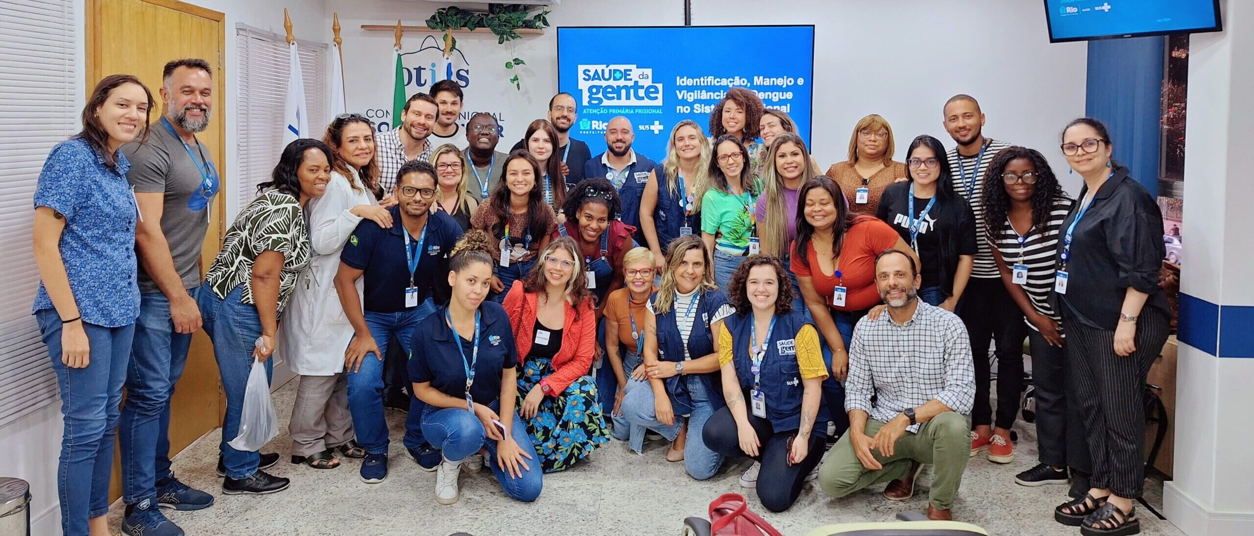 Reunião De Manejo da Dengue No Sistema Prisional