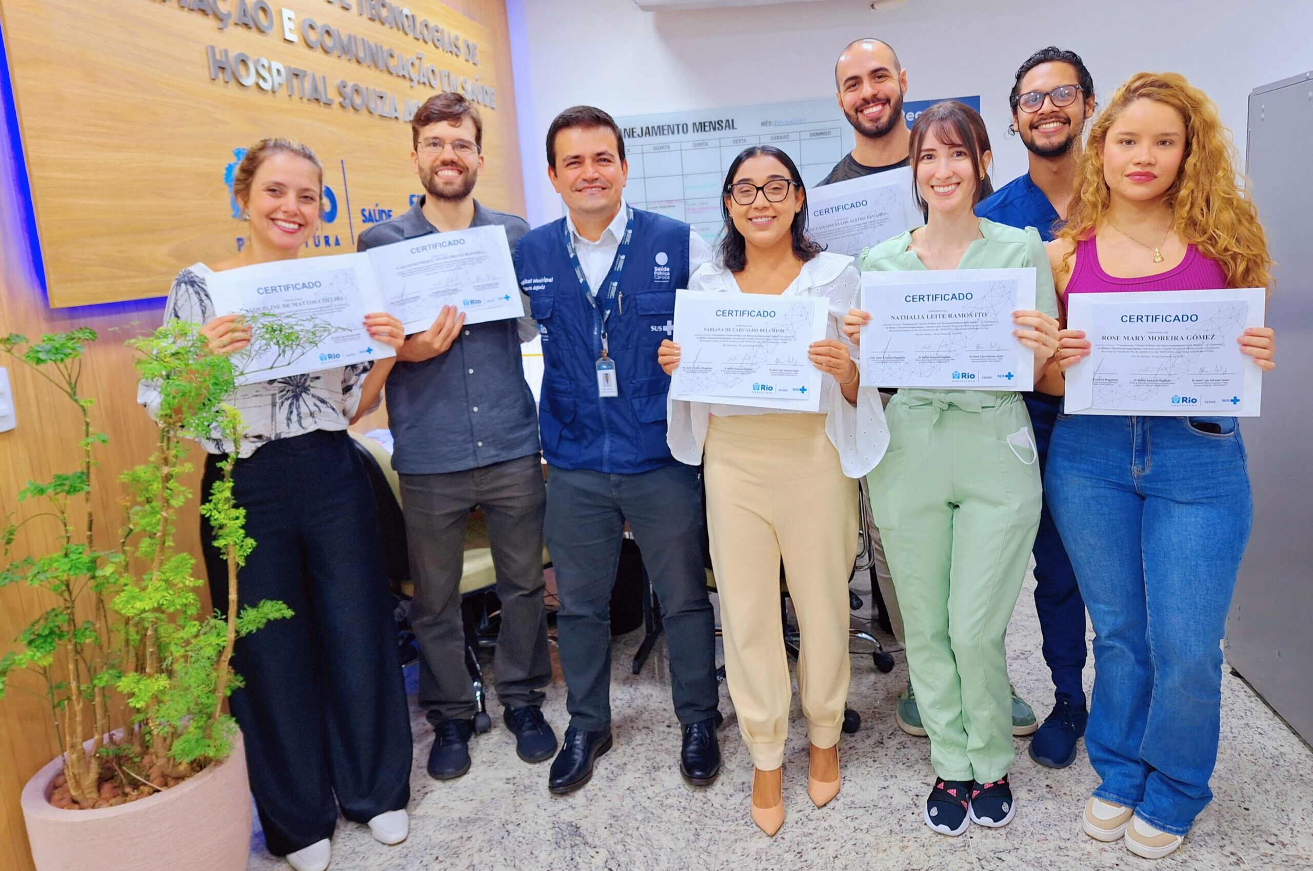 2º DIA DO TREINAMENTO TEÓRICO-PRÁTICO EM BRONCOESOFAGOSCOPIA RÍGIDA