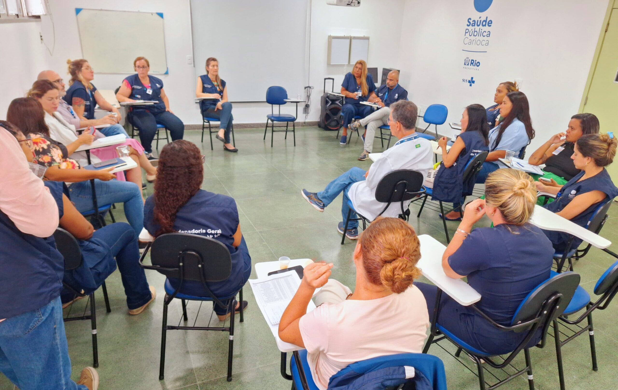 Reunião de Alinhamento dos Fluxos de Manejo da Dengue no Complexo Souza Aguiar