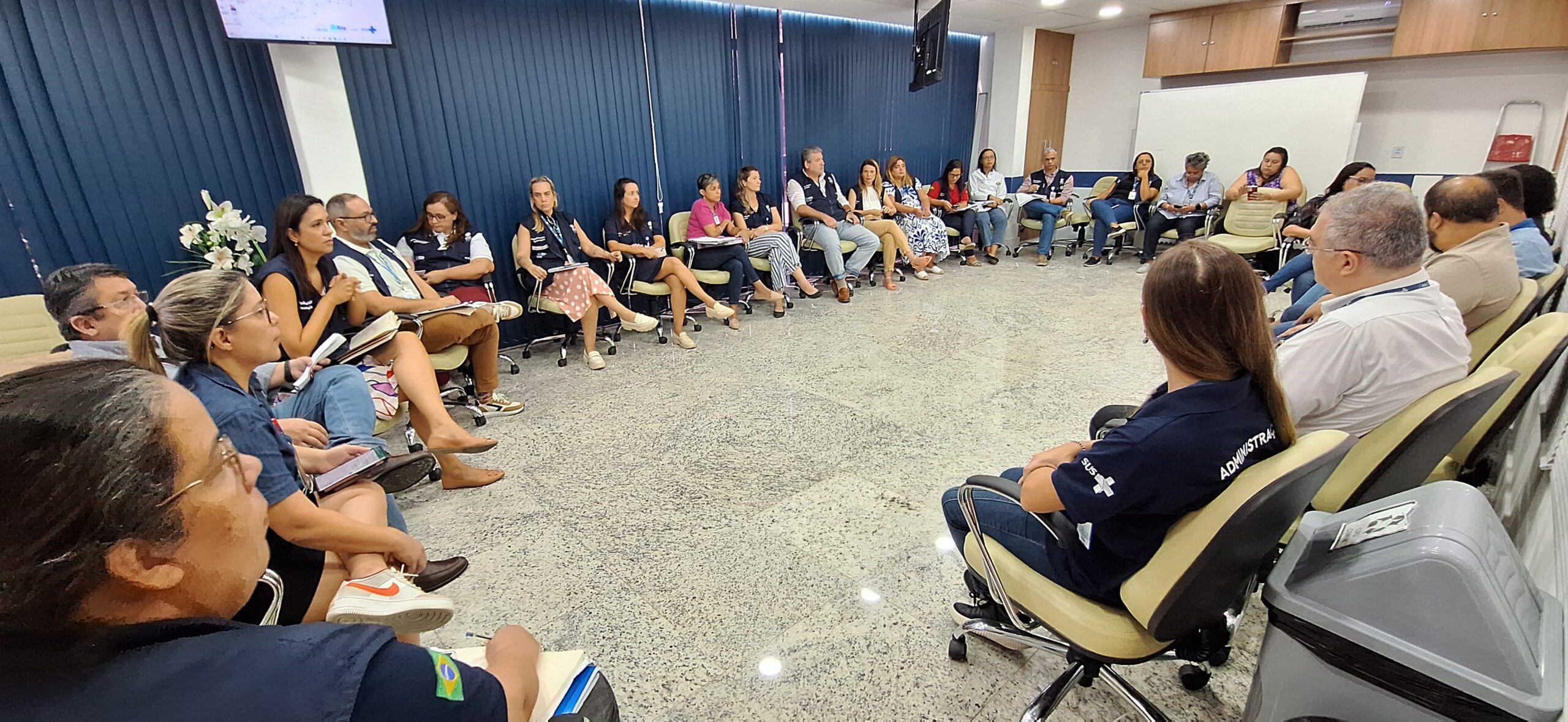 REUNIÃO DA DIREÇÃO DO HOSPITAL SOUZA AGUIAR