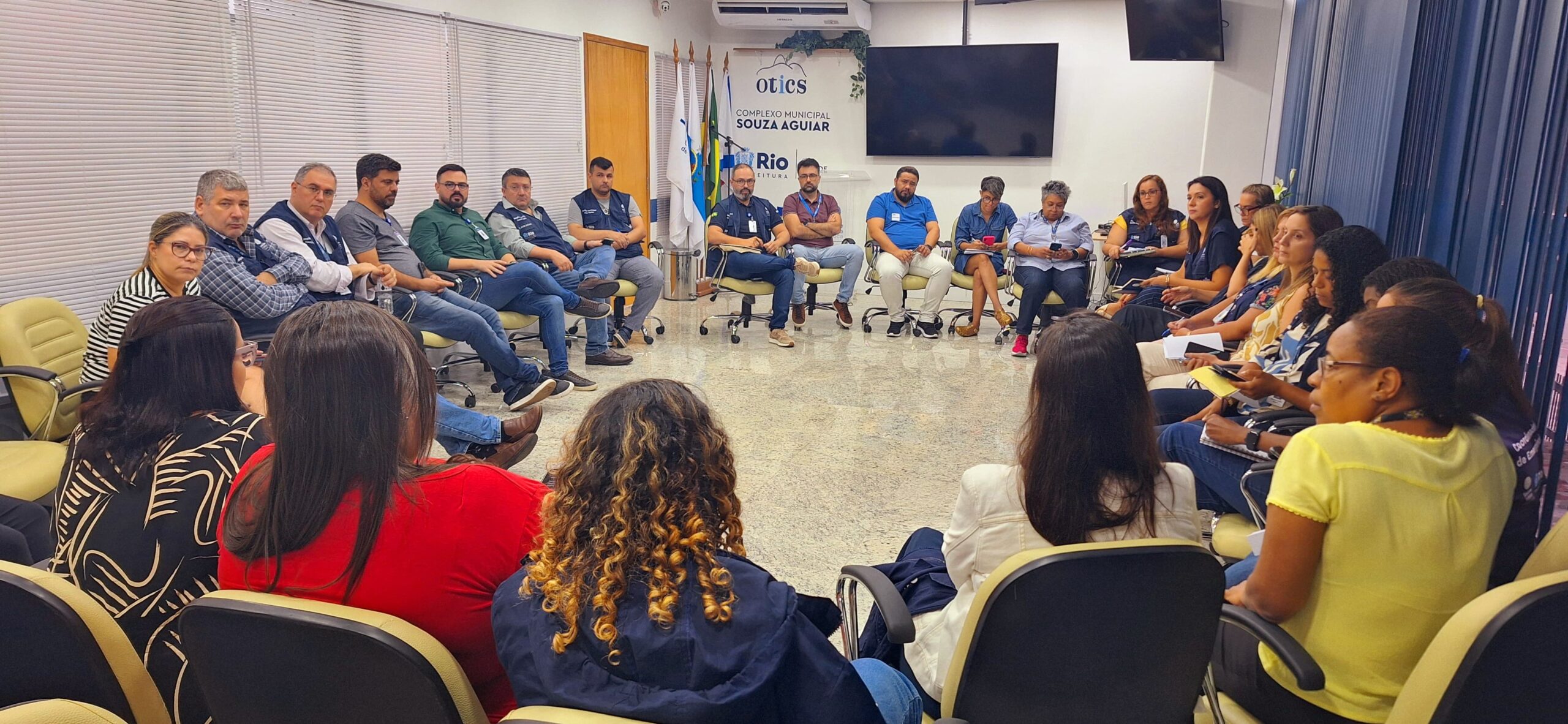 REUNIÃO DA DIREÇÃO DO HOSPITAL SOUZA AGUIAR