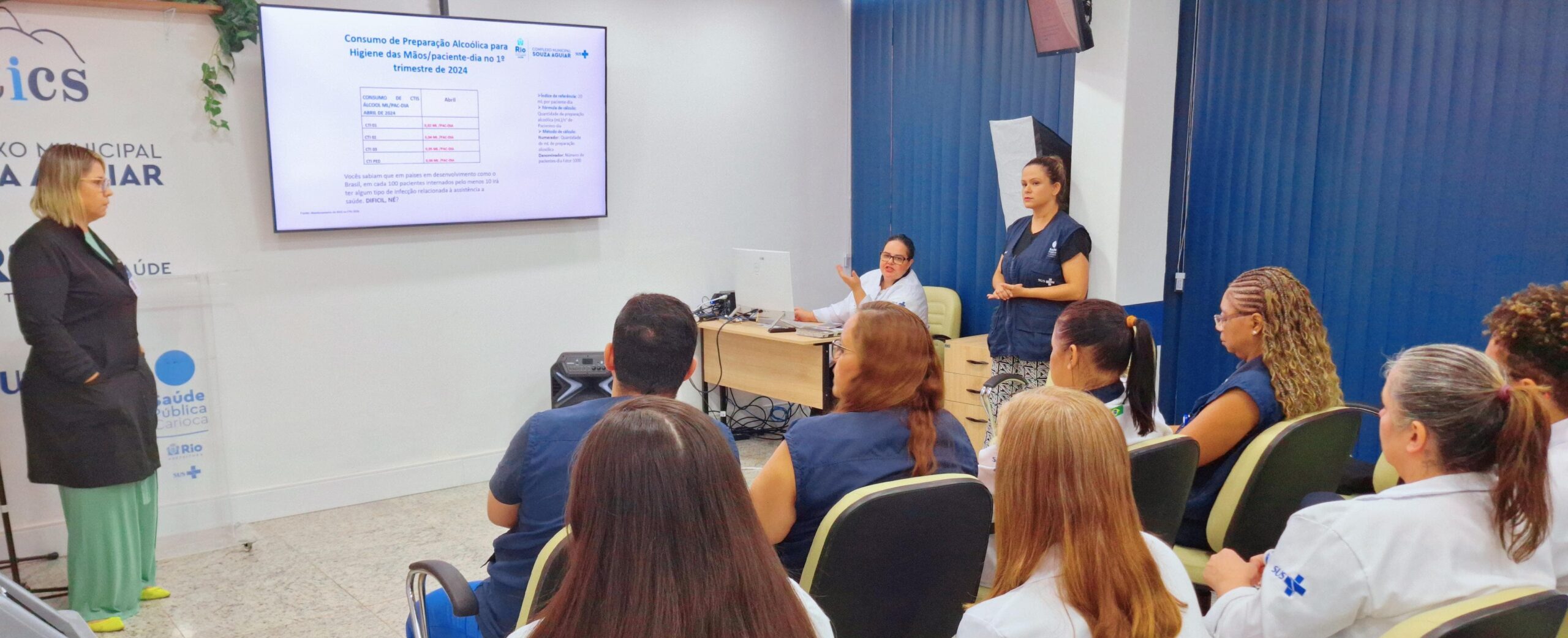 REUNIÃO DE APRESENTAÇÃO DE INDICADORES CCIH