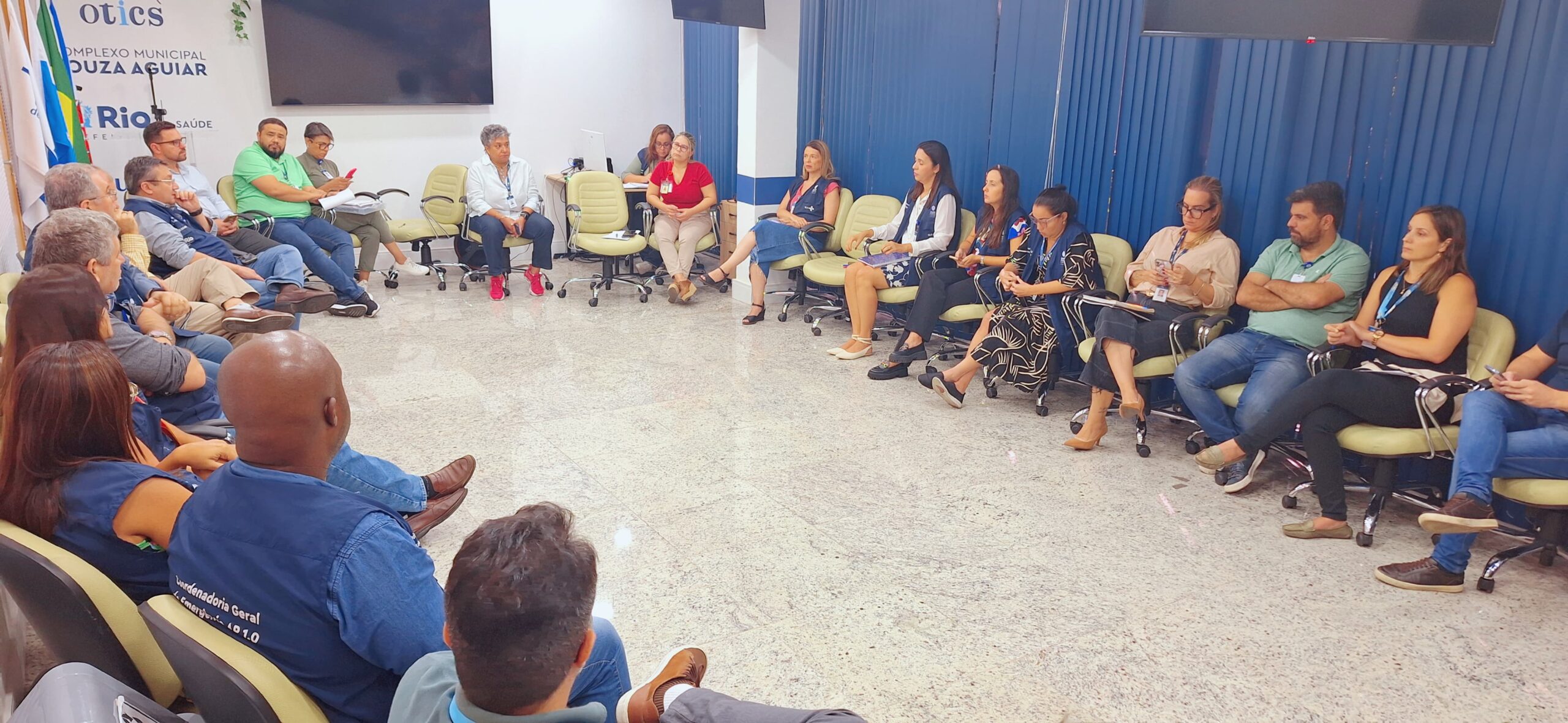 REUNIÃO DA DIREÇÃO DO HOSPITAL SOUZA AGUIAR