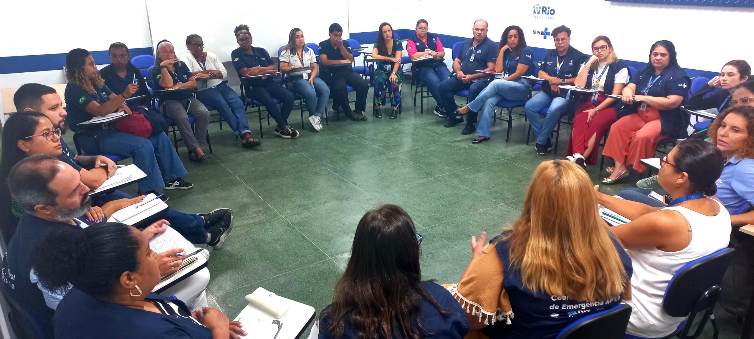 REUNIÃO RH RIO SAÚDE E SMS