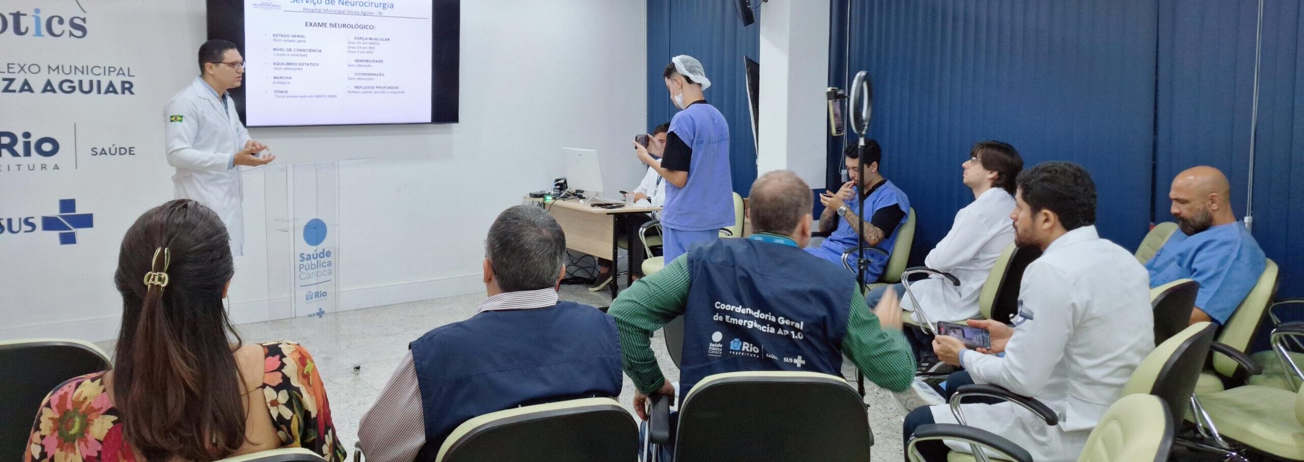 TRANSMISSÃO AO VIVO DE CIRURGIAS – PRÉ CONGRESSO SOCIEDADE DE NEUROCIRURGIA DO RJ