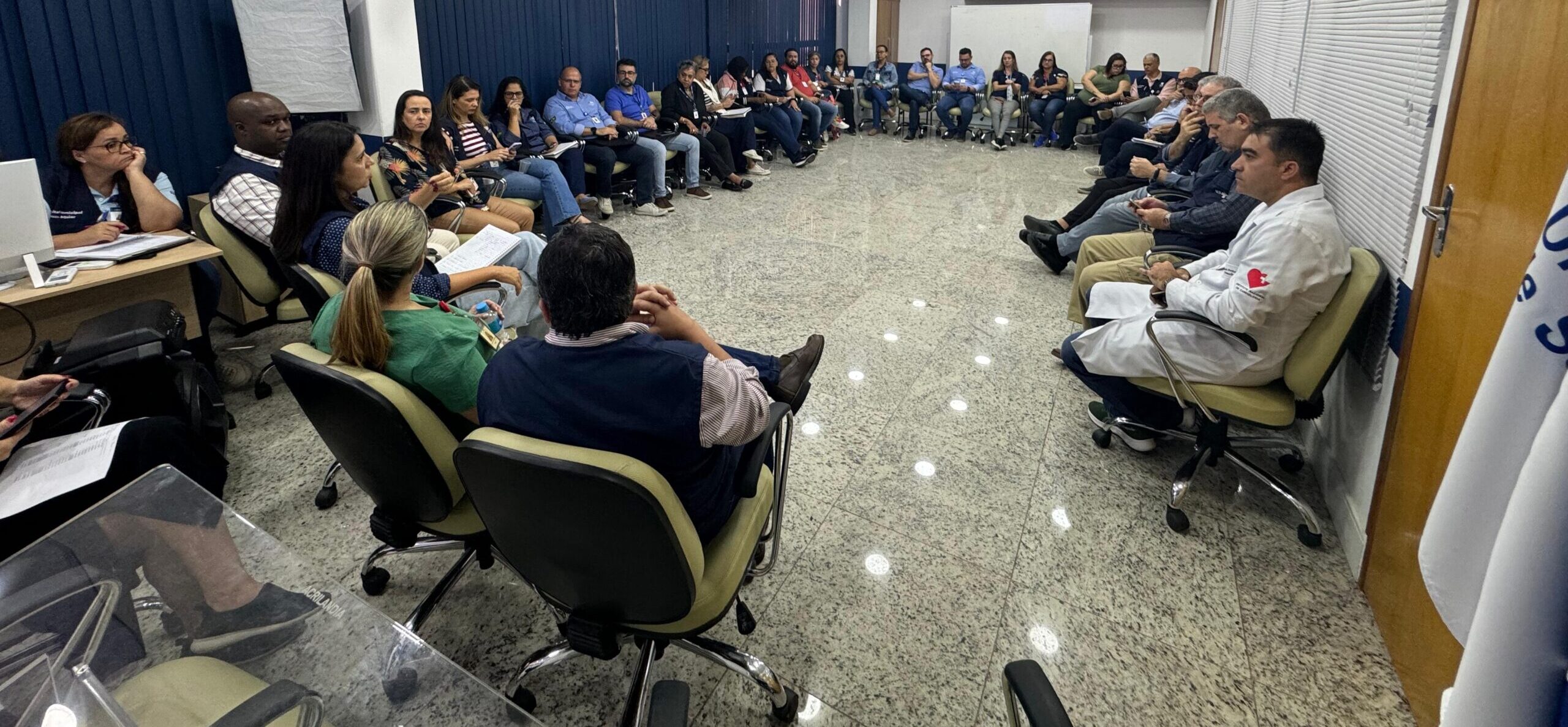 Reunião Geral da Direção do Hospital Municipal Souza Aguiar