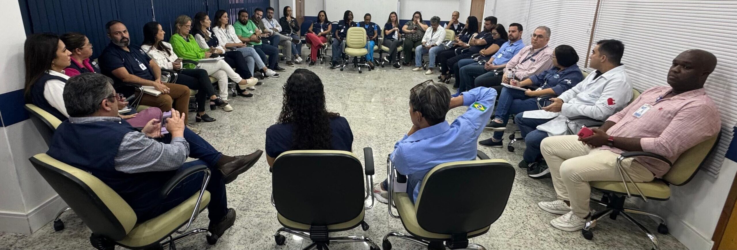 REUNIÃO DA DIREÇÃO DO COMPLEXO HOSPITALAR SOUZA AGUIAR