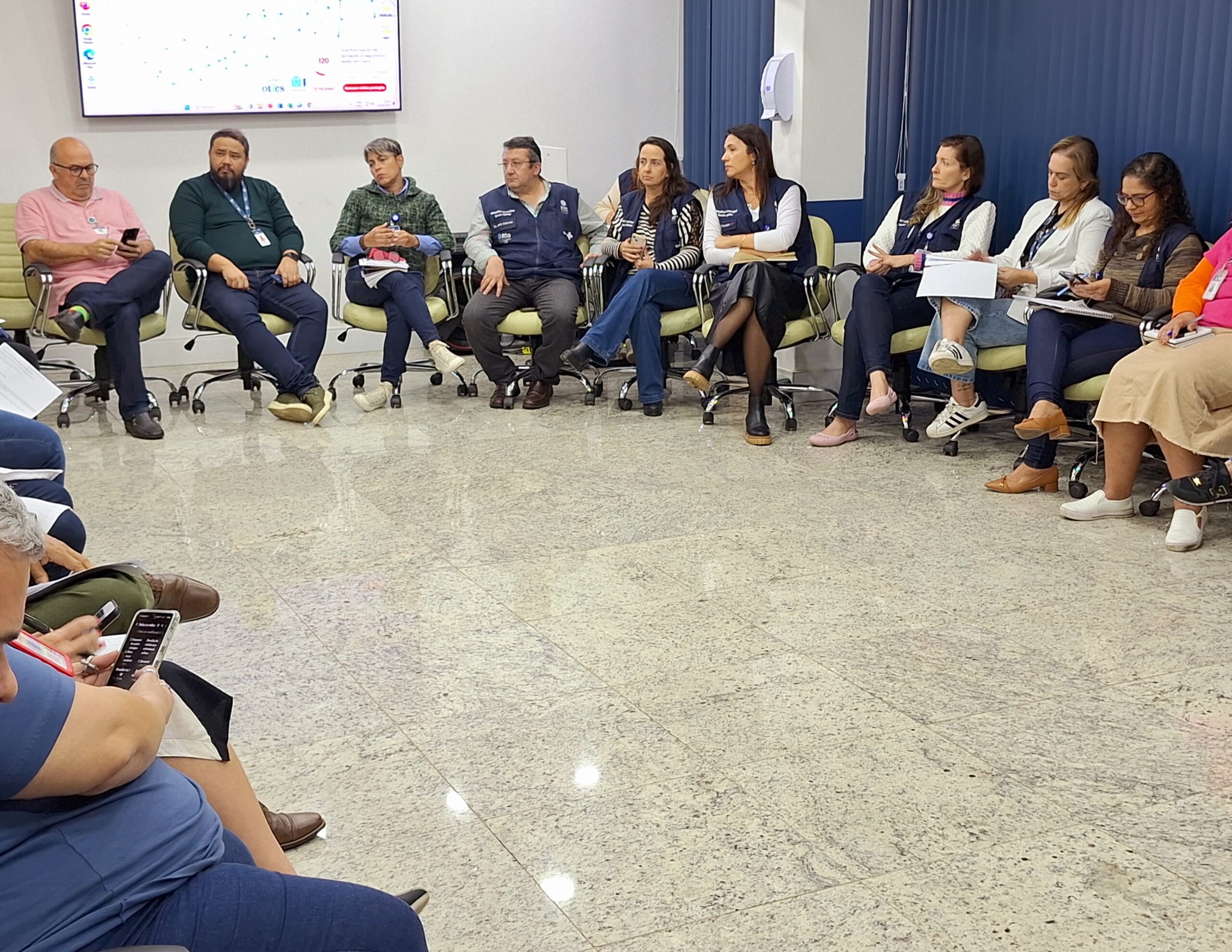 REUNIÃO GERAL DA DIREÇÃO DO HOSPITAL MUNICIPAL SOUZA AGUIAR