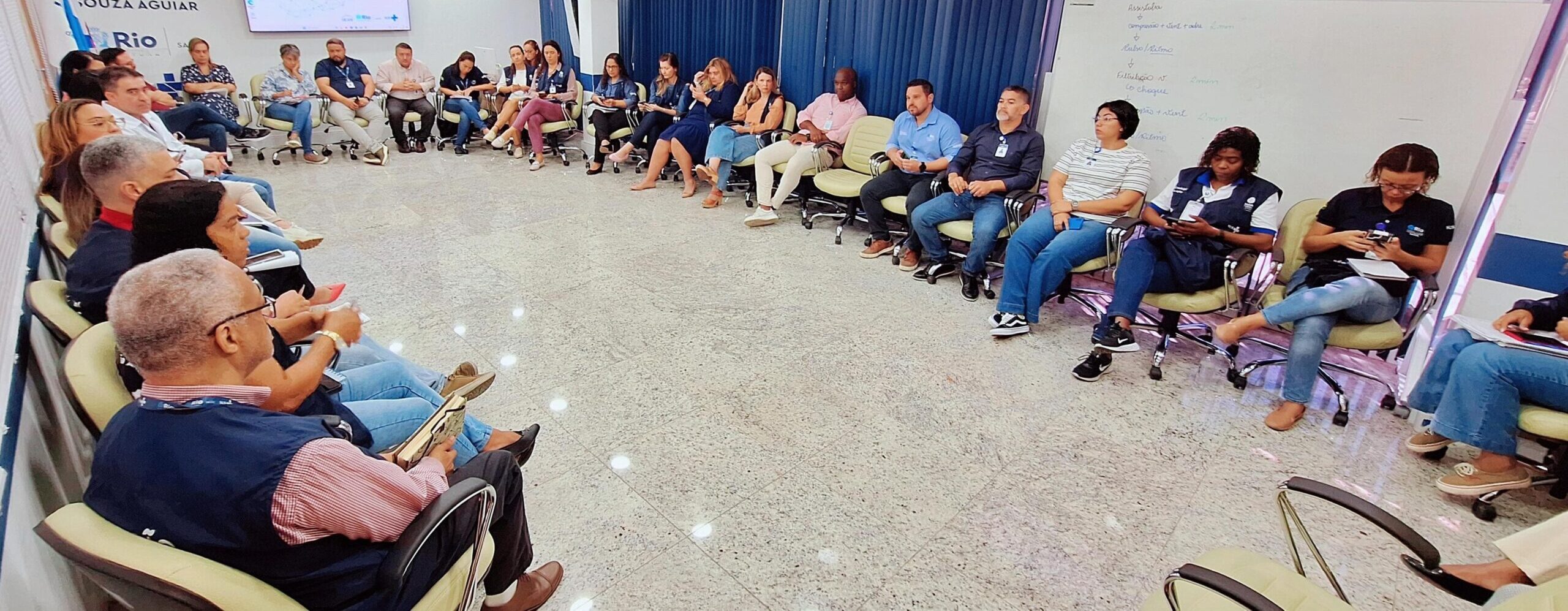 REUNIÃO GERAL DA DIREÇÃO DO HOSPITAL MUNICIPAL SOUZA AGUIAR