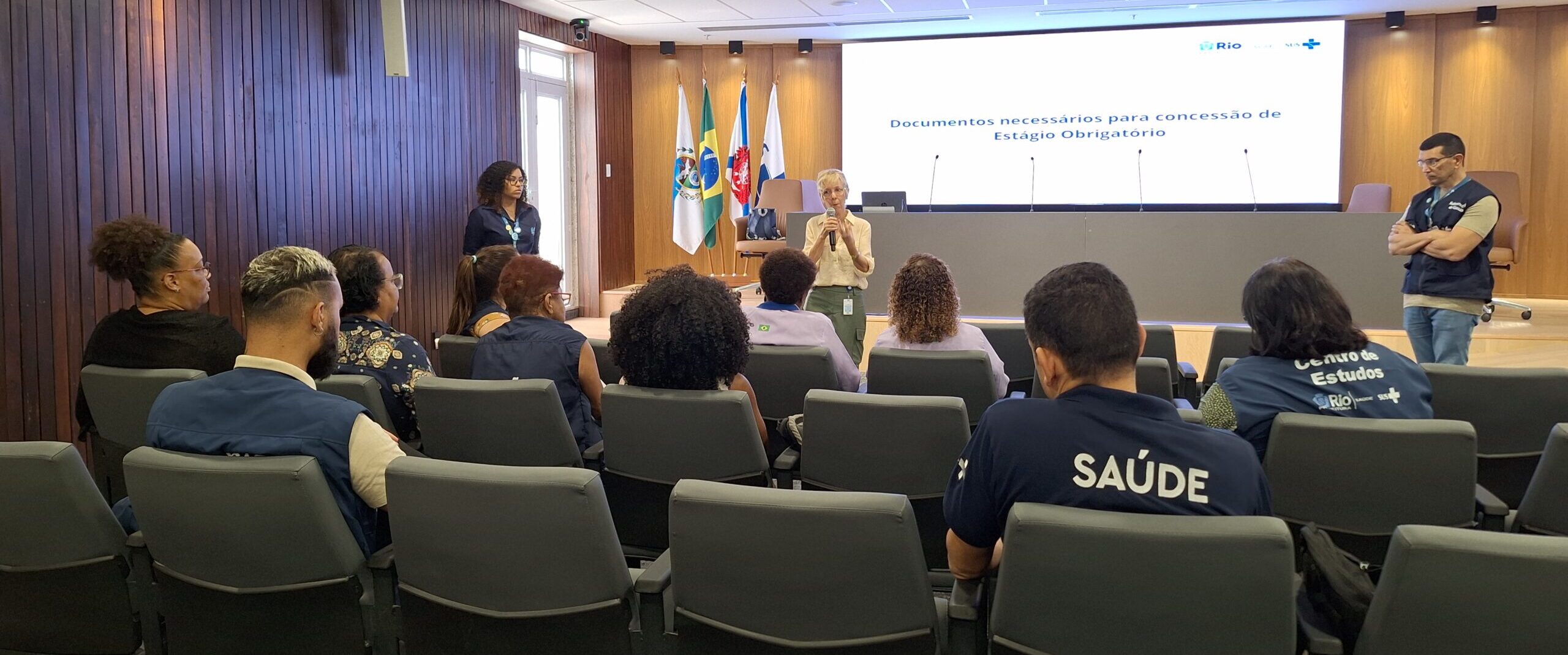 Reunião da Coordenação de Desenvolvimento de Pessoas e Centro de Estudos da Secretaria Municipal de Saúde – RJ