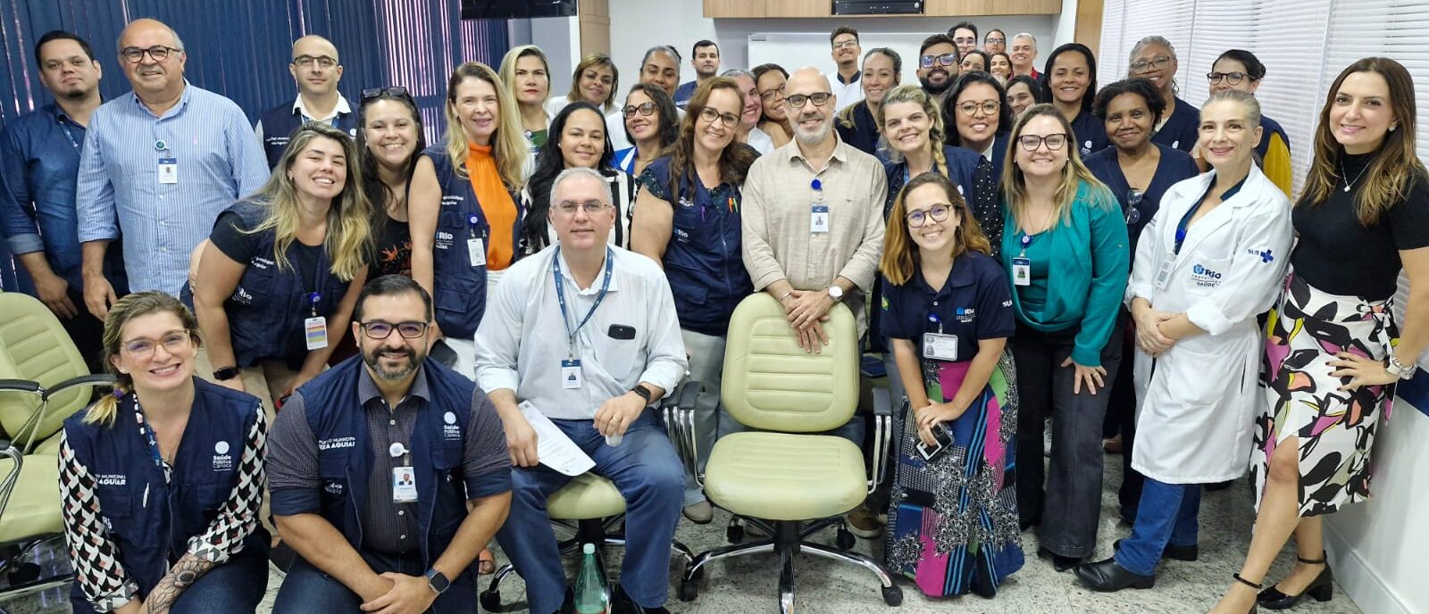 VISITA DOS CONSULTORES DO HOSPITAL SÍRIO-LIBANÊS – PROJETO LEAN