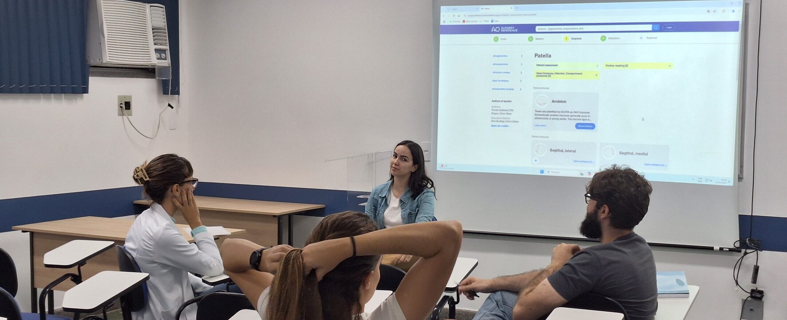 SESSÃO CLÍNICA SEMANAL DO SERVIÇO DE ORTOPEDIA E TRAUMATOLOGIA – HMSA