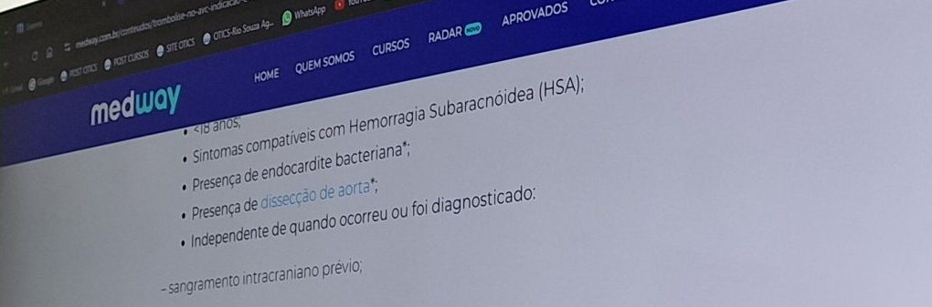 SESSÃO CLÍNICA DO PROGRAMA DE RESIDÊNCIA EM MEDICINA DE EMERGÊNCIA – HMSA