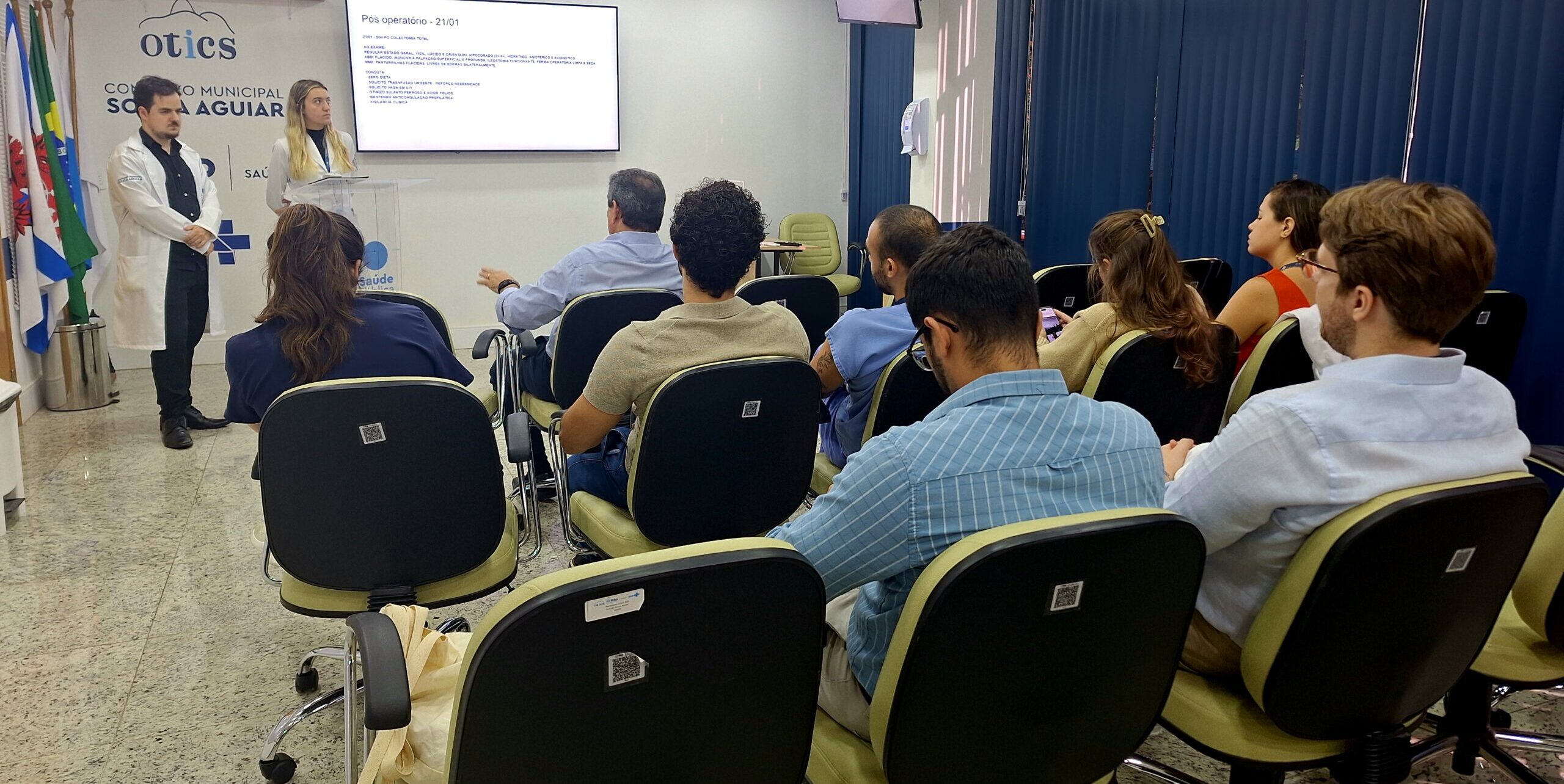 SESSÃO CLÍNICA SEMANAL DO SERVIÇO DE CIRURGIA GERAL – HMSA