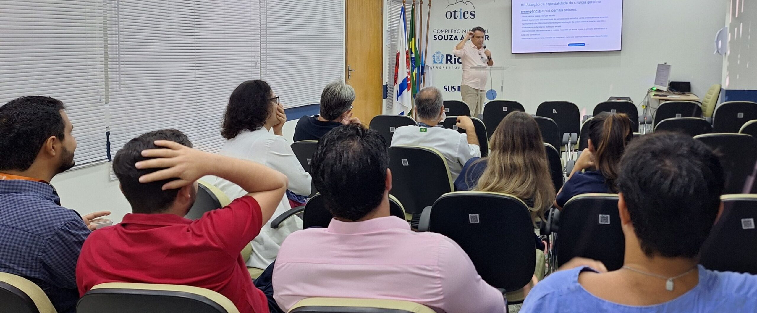 REUNIÃO DO SETOR DE EMERGÊNCIA DO SERVIÇO DE CIRURGIA GERAL – HMSA