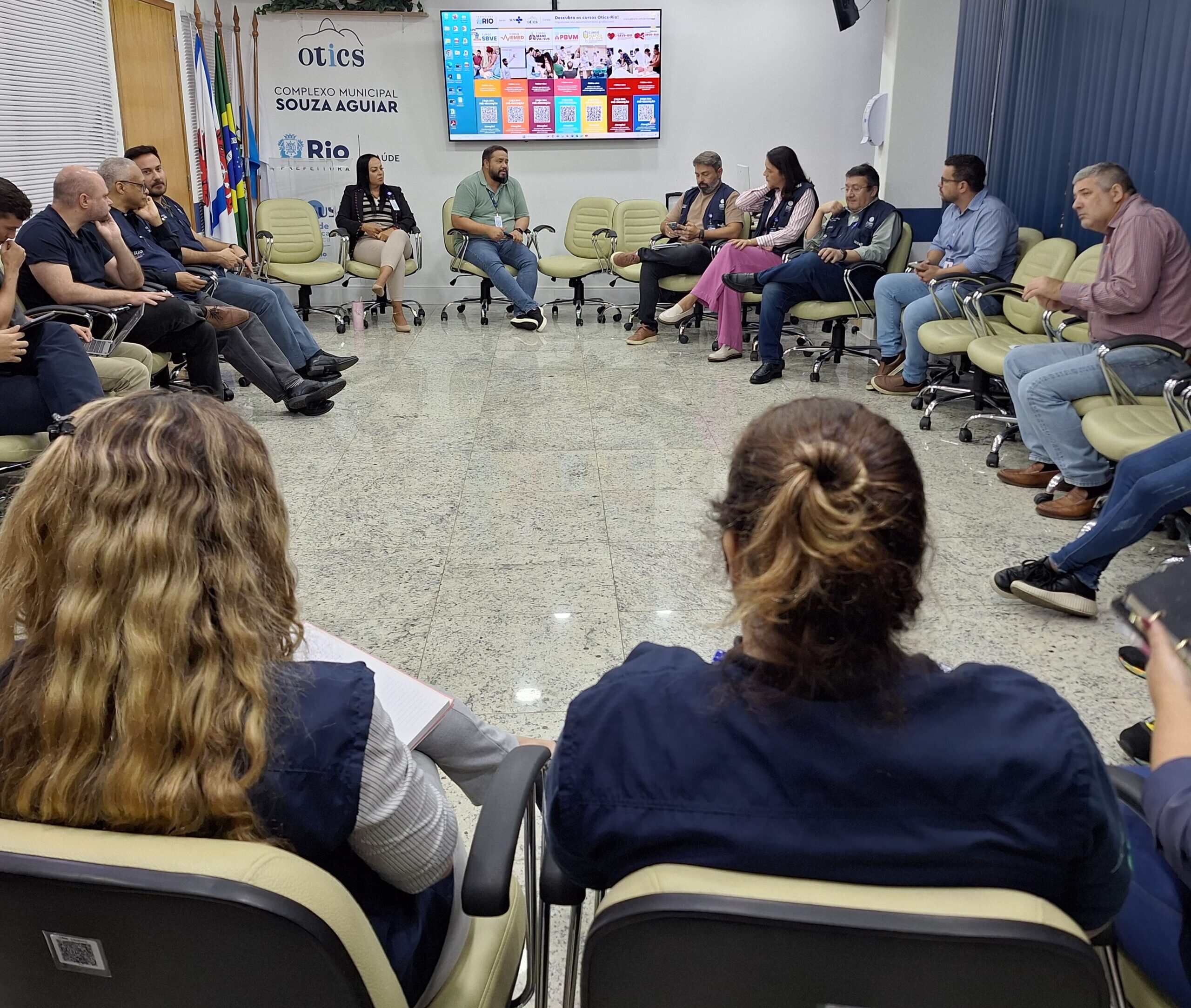 REUNIÃO DA DIREÇÃO DO HOSPITAL MUNICIPAL SOUZA AGUIAR