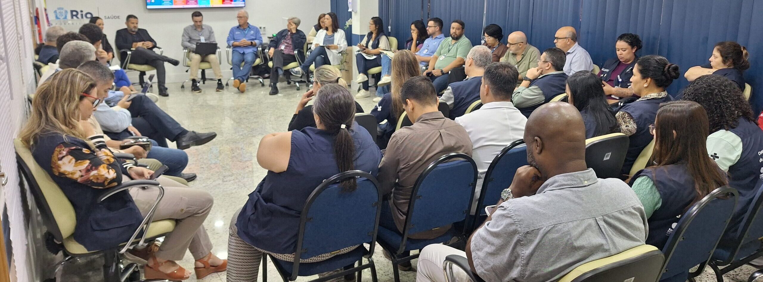 REUNIÃO DA DIREÇÃO DO HOSPITAL MUNICIPAL SOUZA AGUIAR