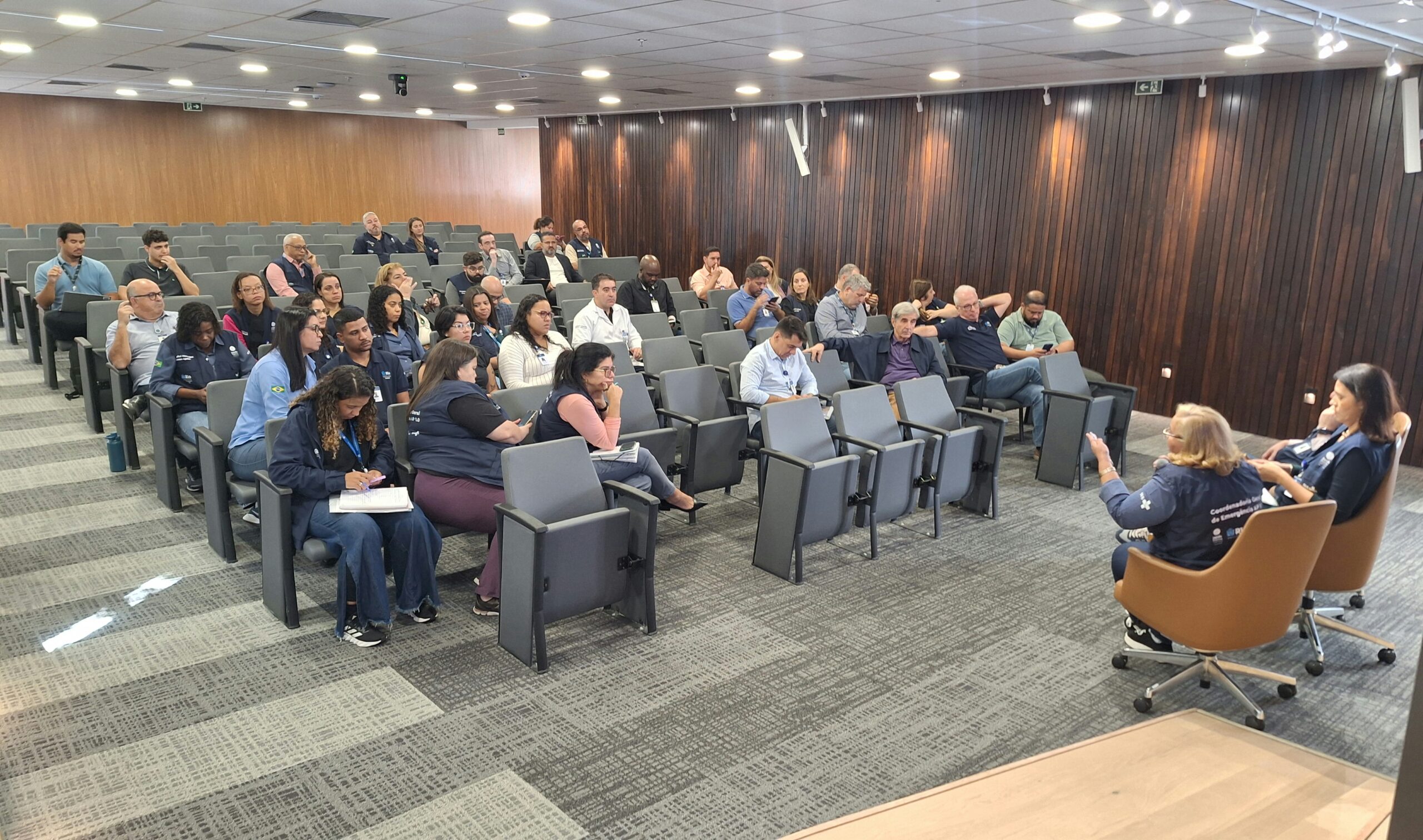 REUNIÃO DA DIREÇÃO DO HOSPITAL MUNICIPAL SOUZA AGUIAR