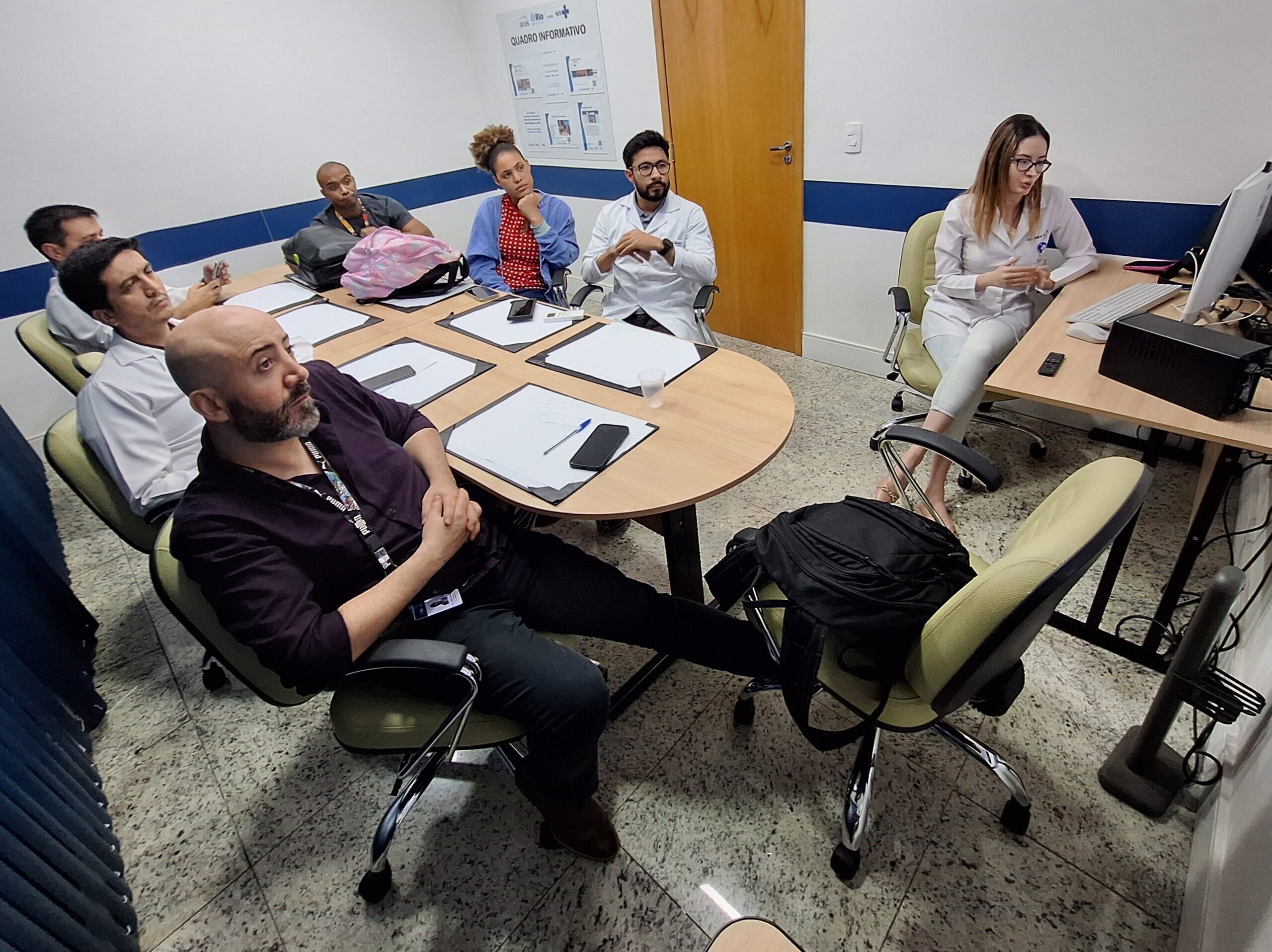 SESSÃO CLÍNICA DE OTORRINO – HOSPITAL MUNICIPAL SOUZA AGUIAR