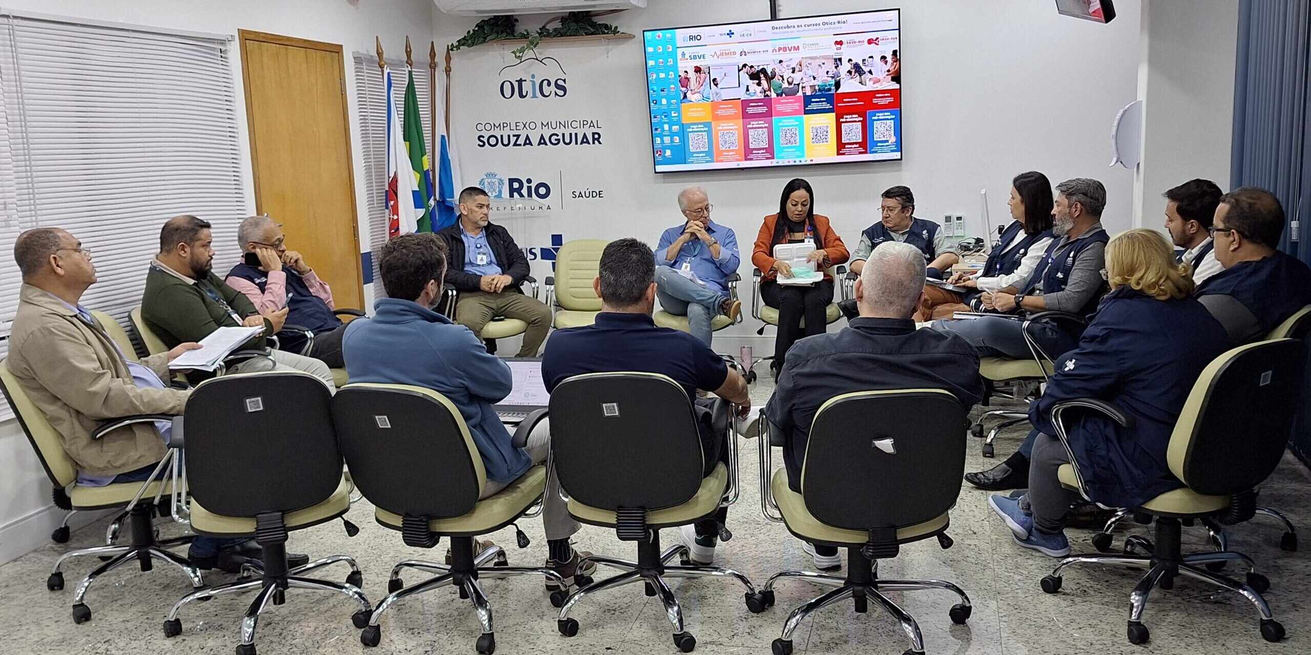 REUNIÃO DA DIREÇÃO DO HOSPITAL MUNICIPAL SOUZA AGUIAR