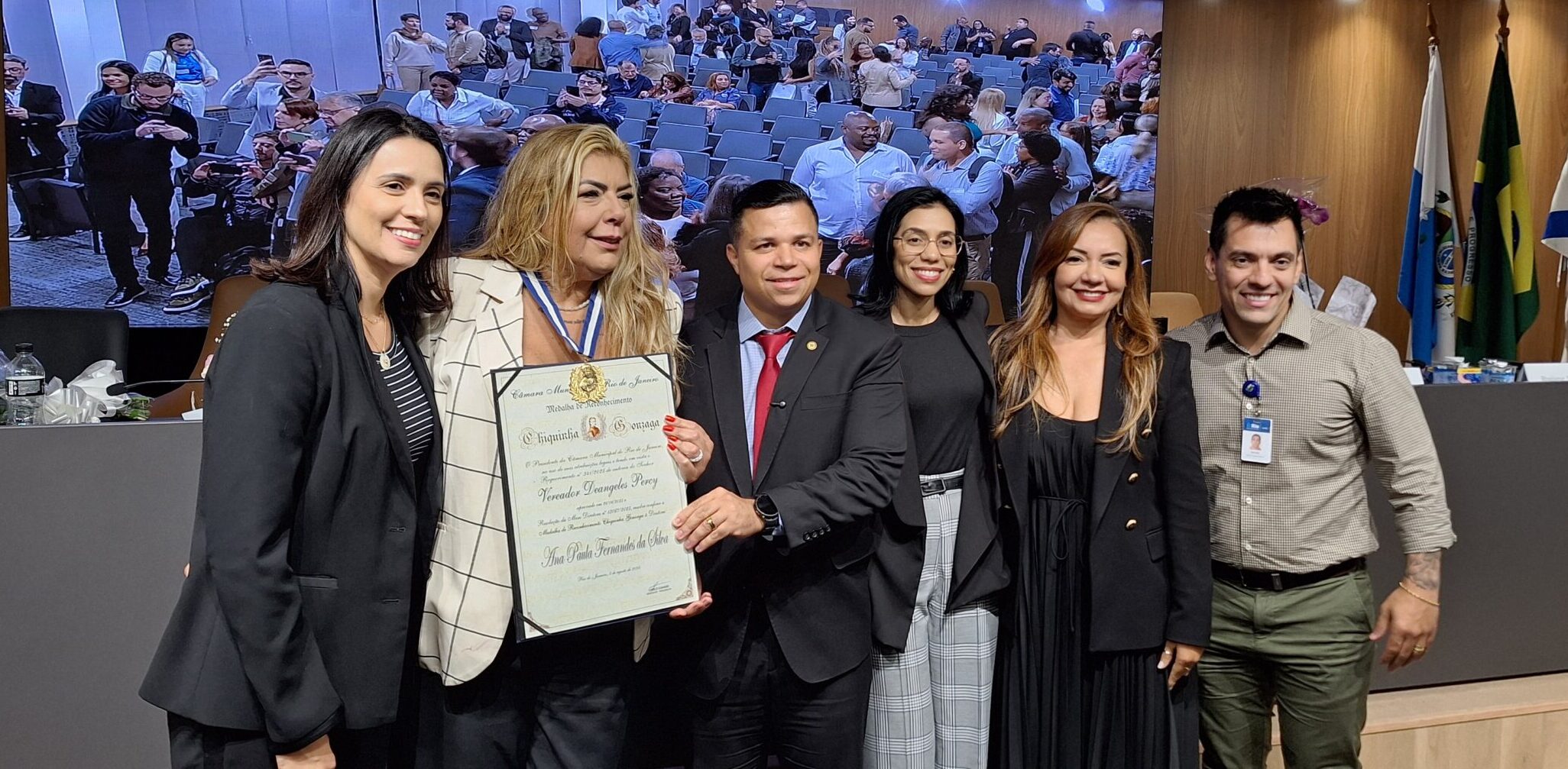 ENTREGA DA MEDALHA CHIQUINHA GONZAGA