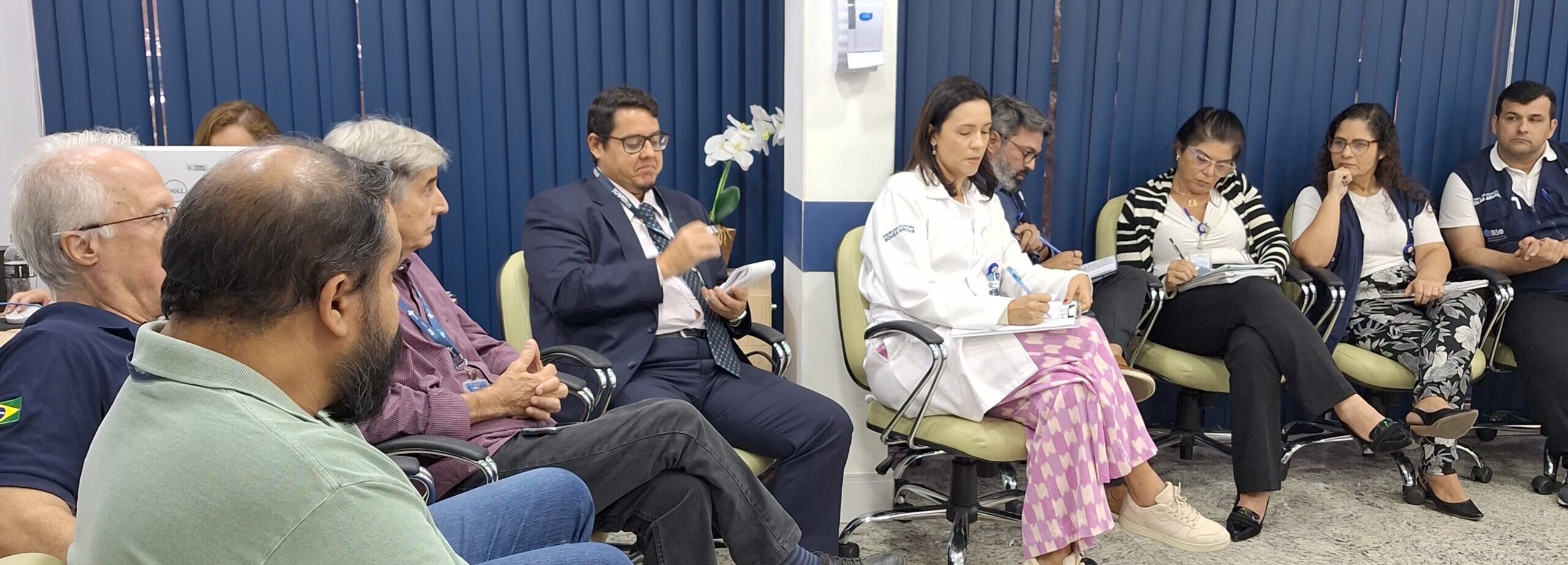 REUNIÃO DA DIREÇÃO DO HOSPITAL MUNICIPAL SOUZA AGUIAR