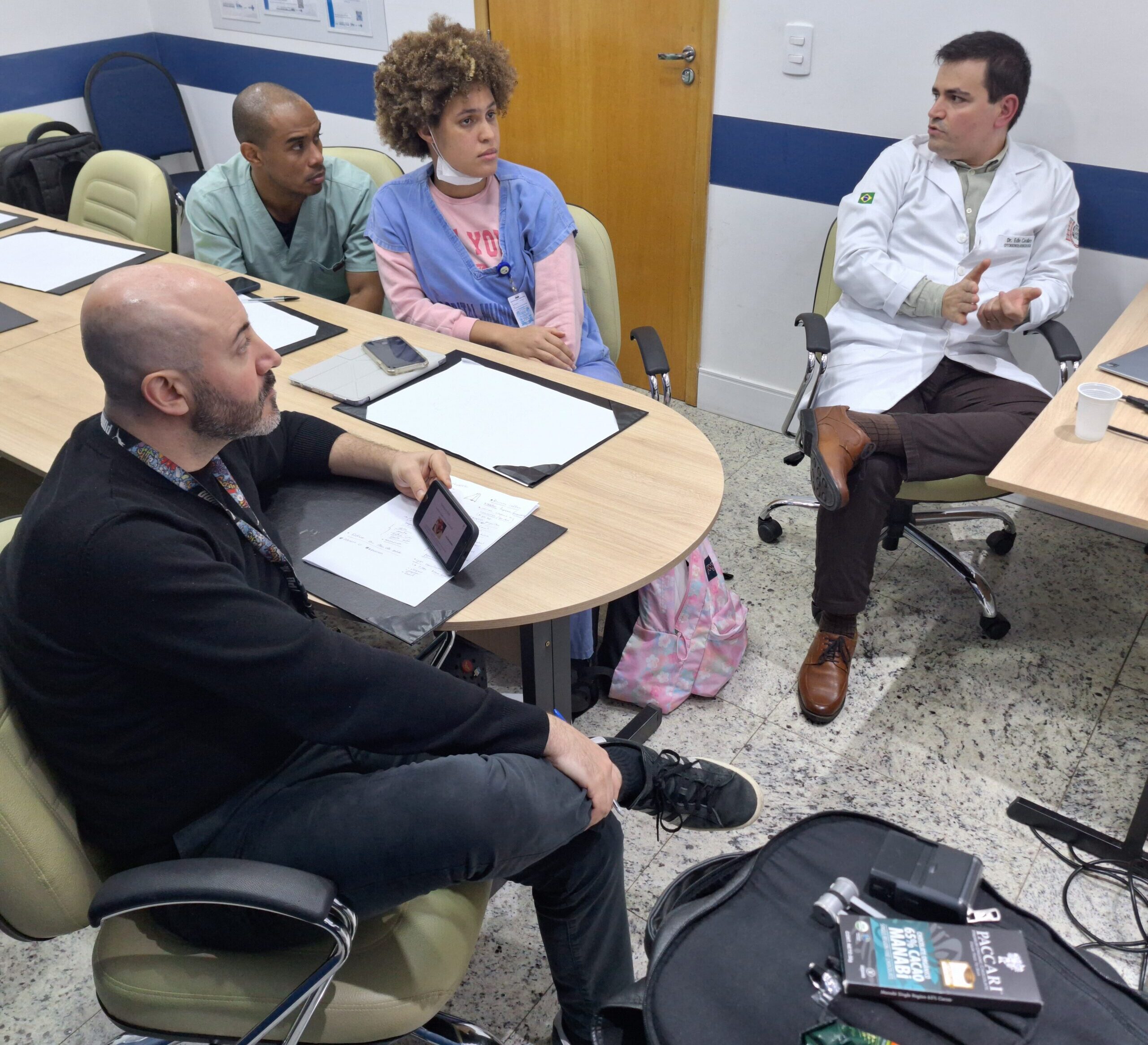 SESSÃO CLÍNICA DE OTORRINO – HOSPITAL MUNICIPAL SOUZA AGUIAR