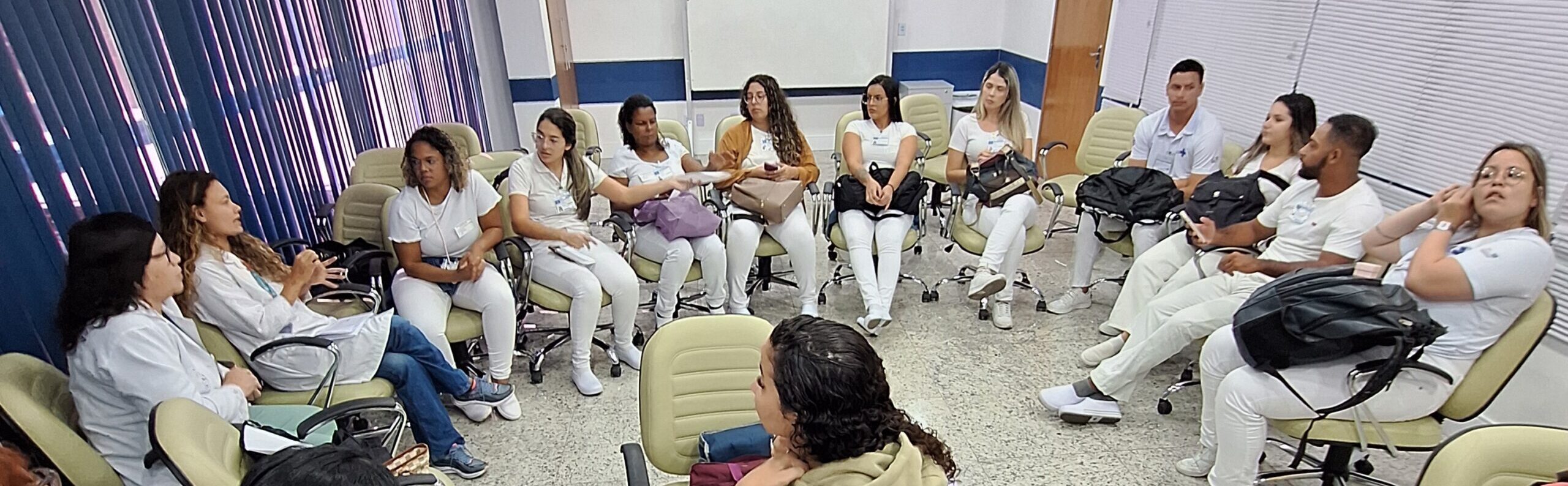 ABERTURA DO MÓDULO DE ESTÁGIO NO HOSPITAL SOUZA AGUIAR