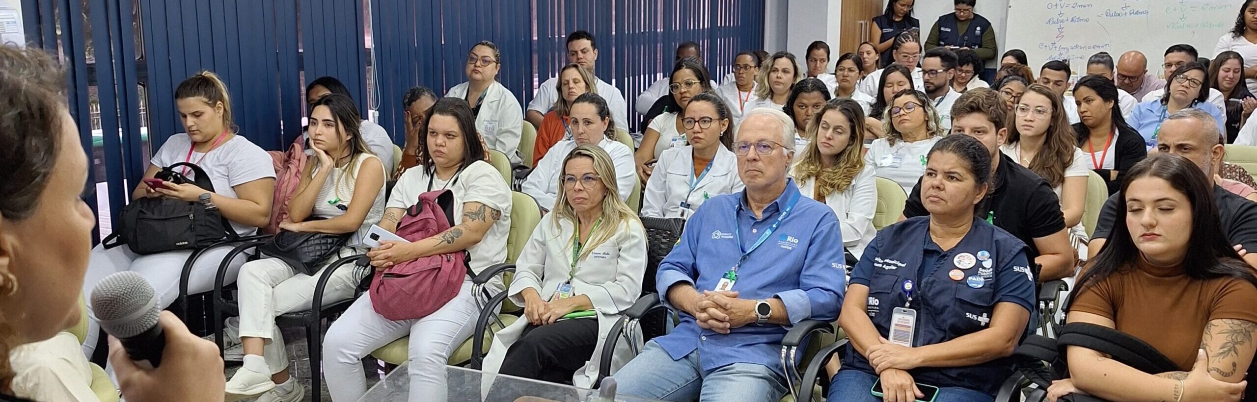 COMEMORAÇÃO DA SEMANA DE DOAÇÃO DE ORGÃOS NO HOSPITAL MUNICIPAL SOUZA AGUIAR