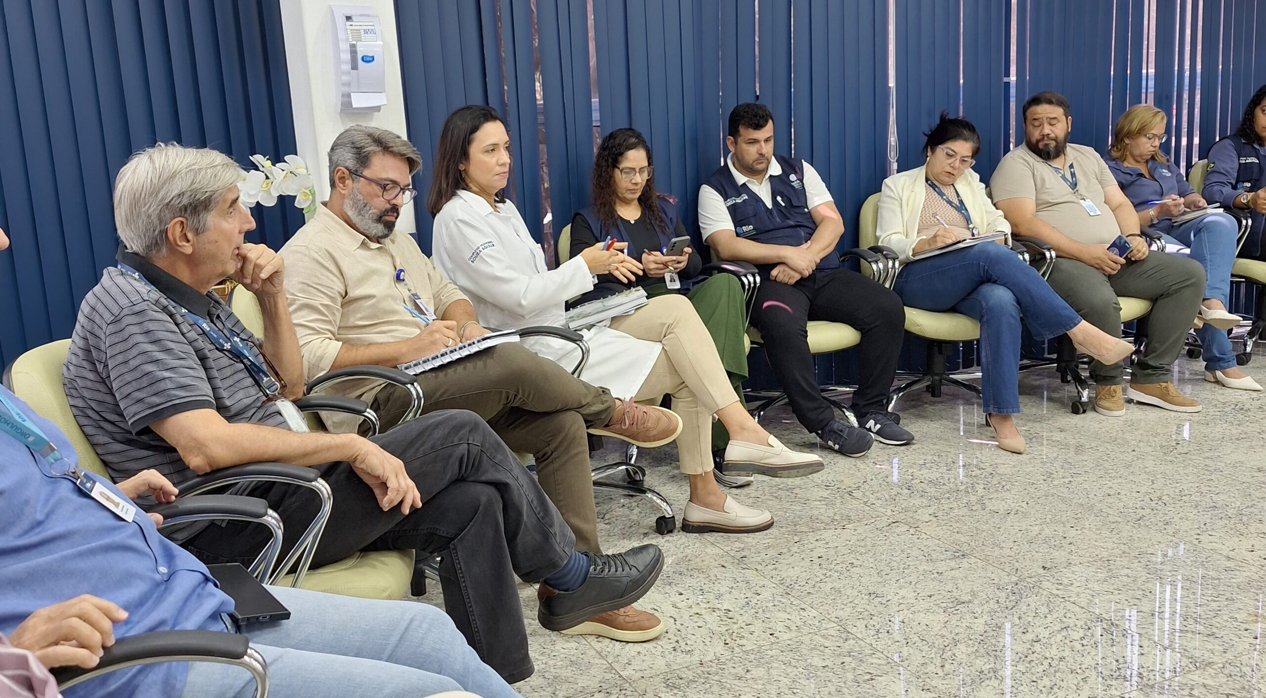REUNIÃO DA DIREÇÃO DO HOSPITAL MUNICIPAL SOUZA AGUIAR