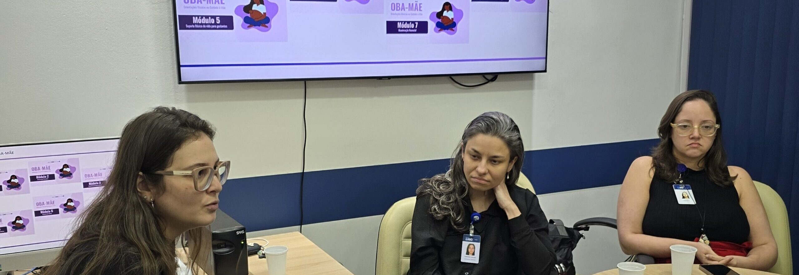 APRESENTAÇÃO DO CURSO OBA-MÃE: ORIENTAÇÕES BÁSICAS NO CUIDADO À MÃE