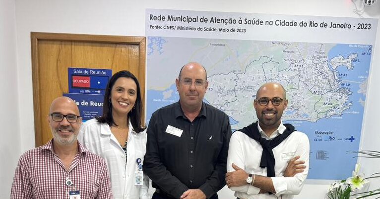 VISITA INTERNACIONAL NO HOSPITAL MUNICIPAL SOUZA AGUIAR