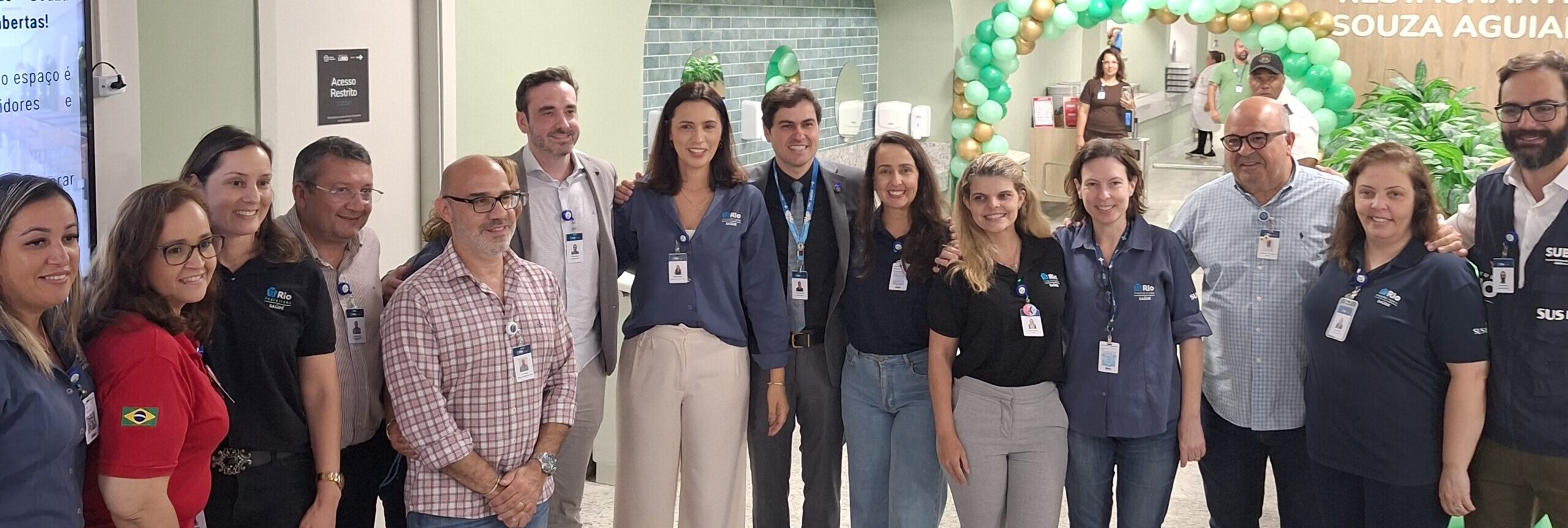 Evento de Inauguração do Novo Restaurante do Hospital Souza Aguiar