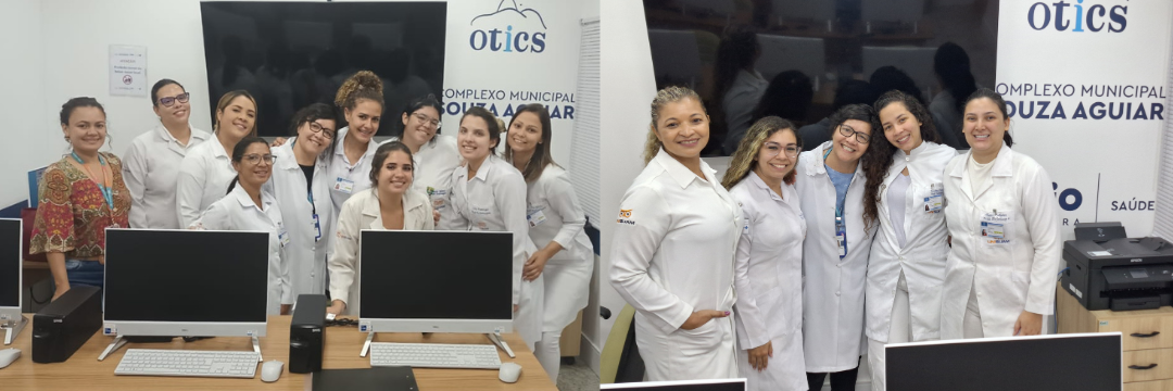 Início de Módulo do Estágio dos Acadêmicos de Enfermagem da UNISUAM