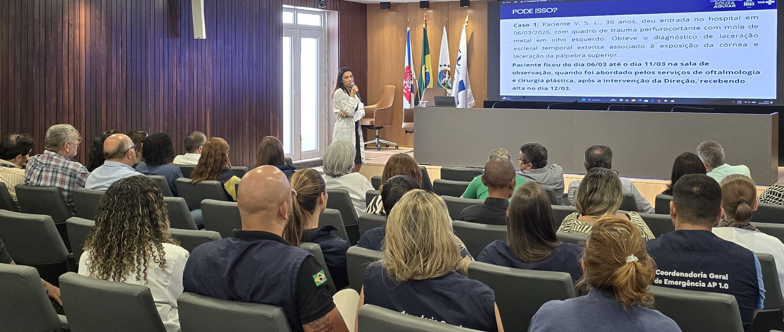 Reunião do Colegiado de Chefias do Complexo Hospitalar Souza Aguiar