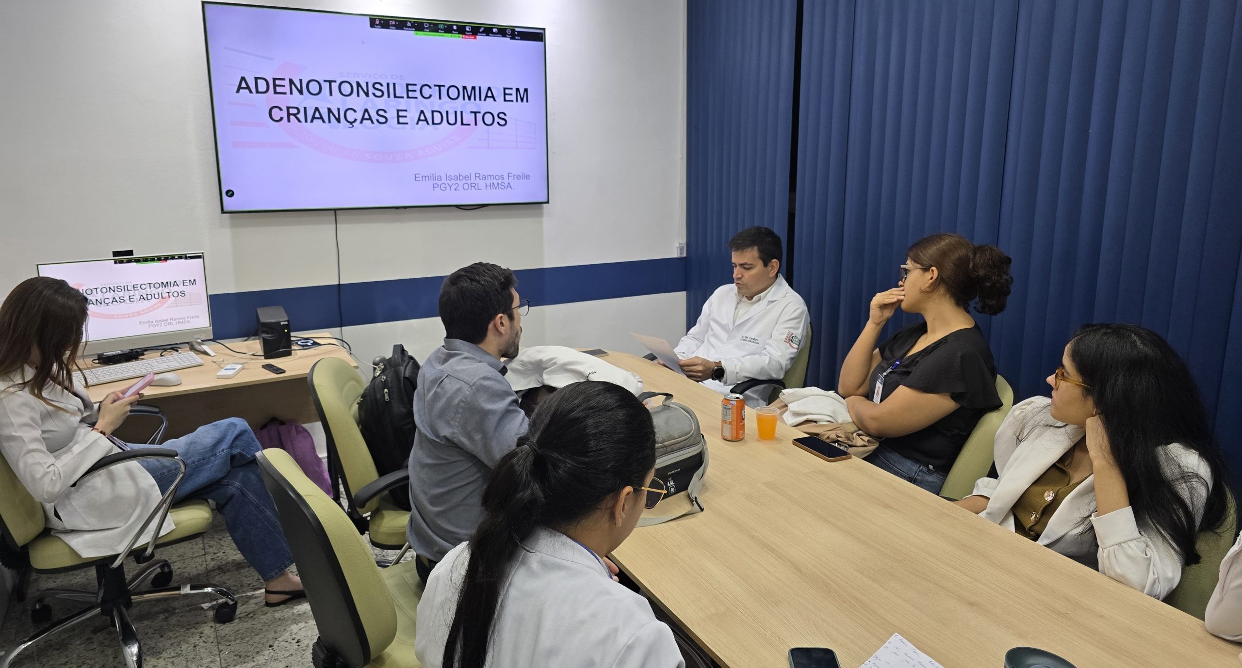 Sessão Clínica de  Otorrino – Hospital Municipal Souza Aguiar