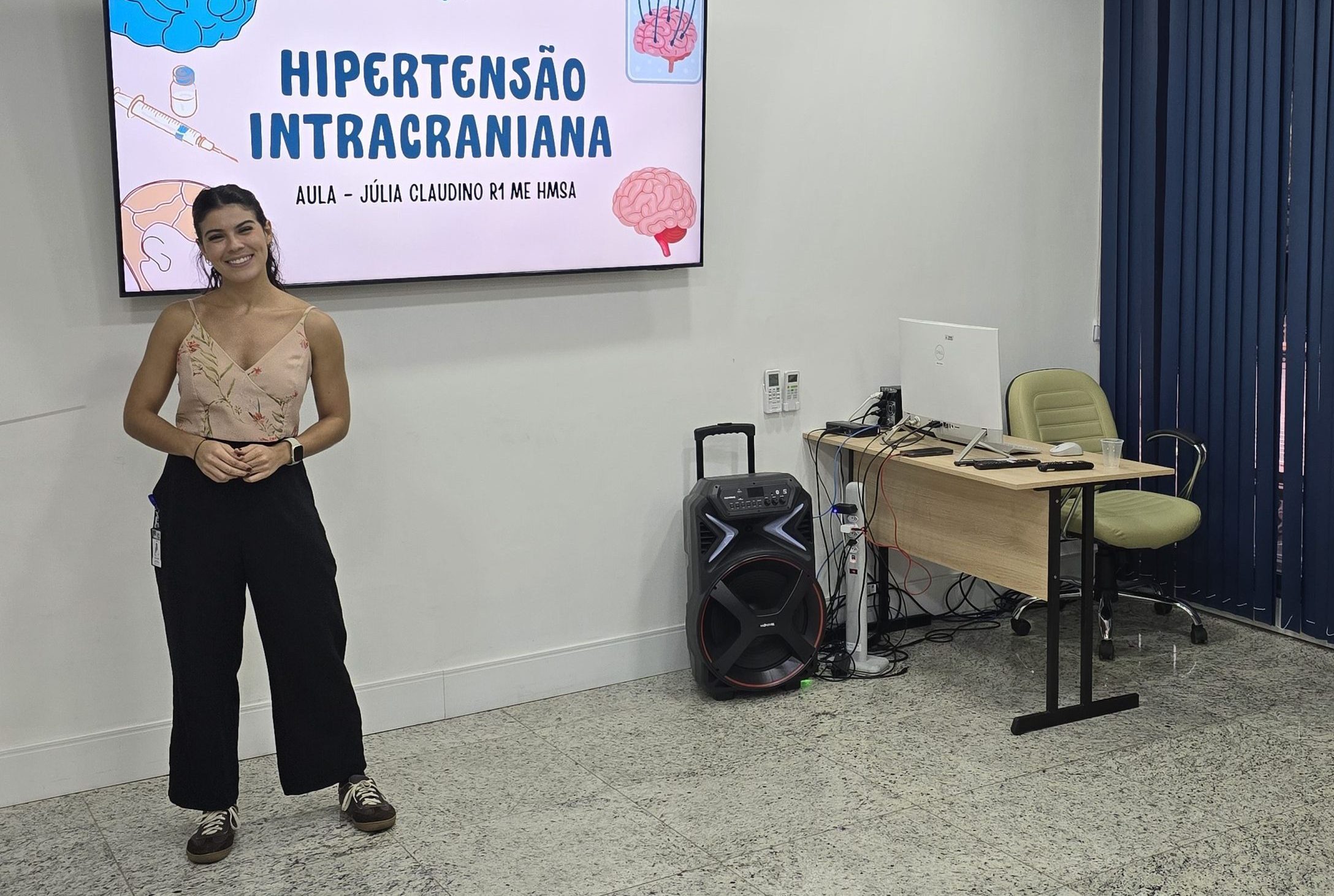 Aula do Programa de Residência em Medicina de Emergência