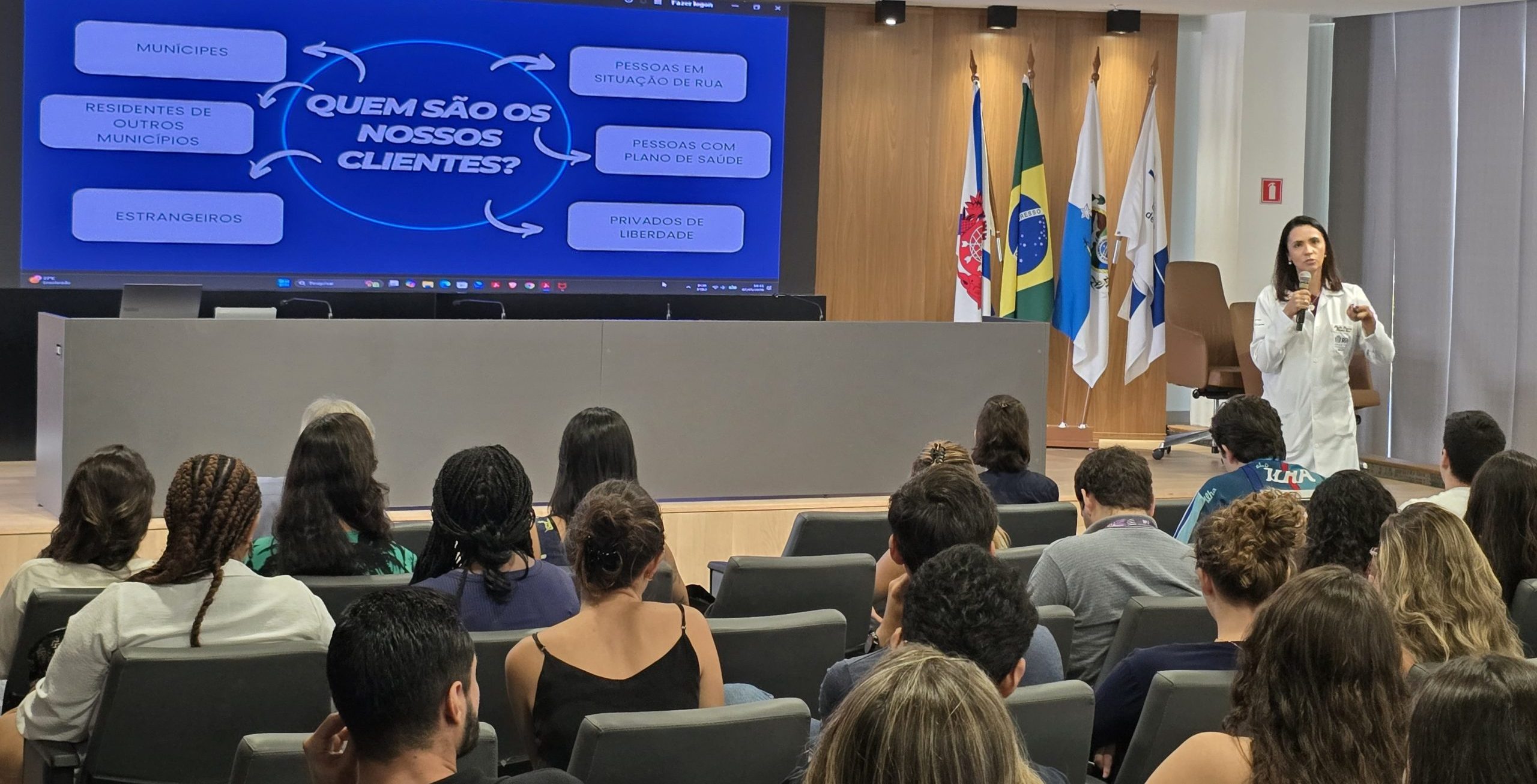 Recepção dos Acadêmicos Bolsistas