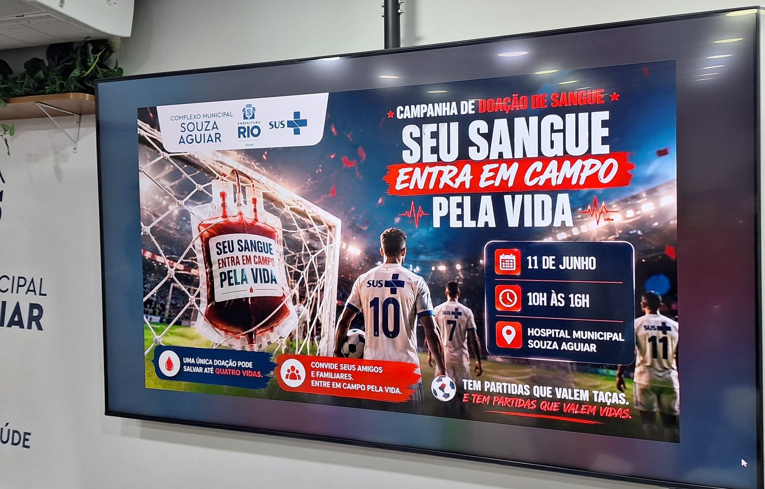 Campanha de Doação de Sangue – Doe Sangue, Doe Vida