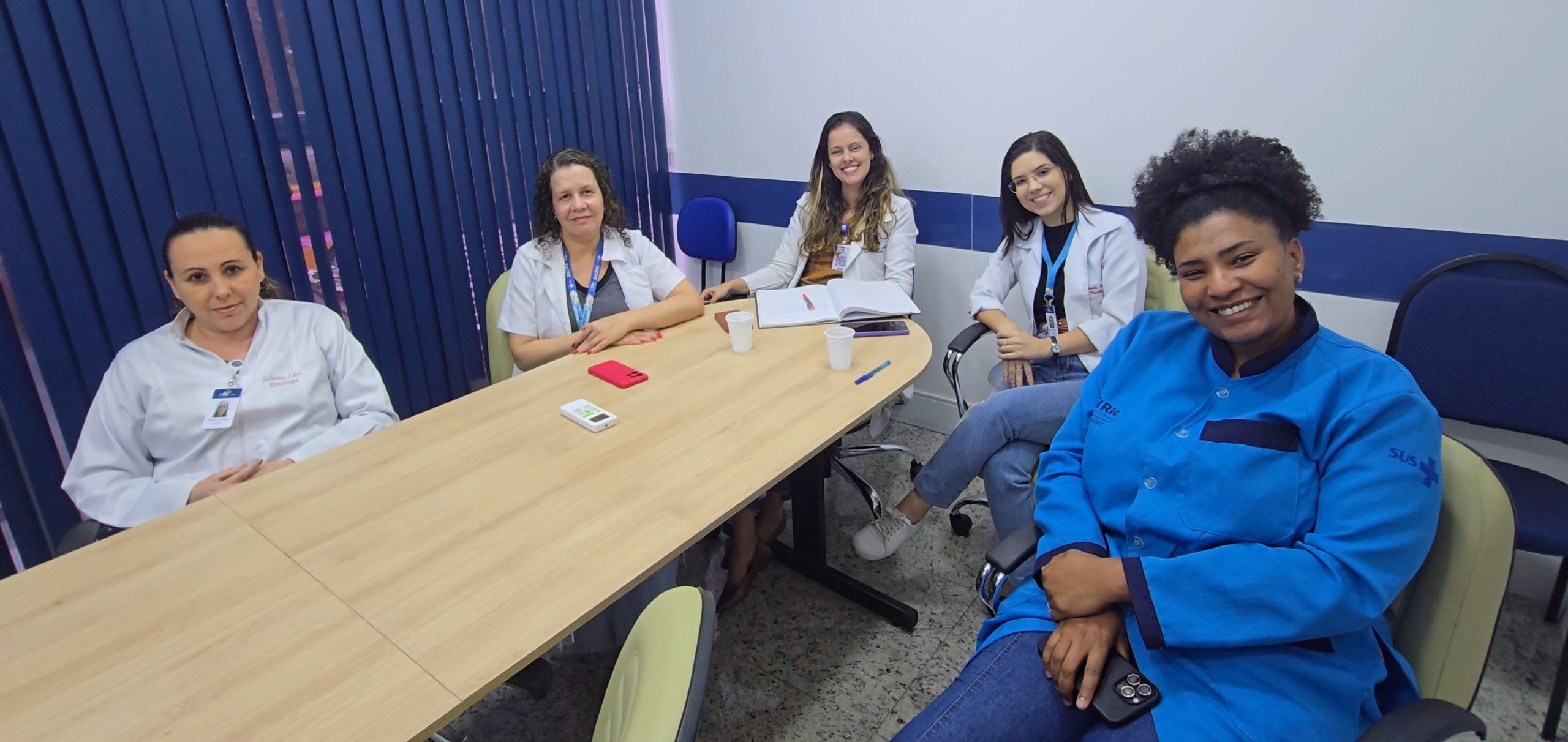 Reunião da Equipe da Saúde Mental.