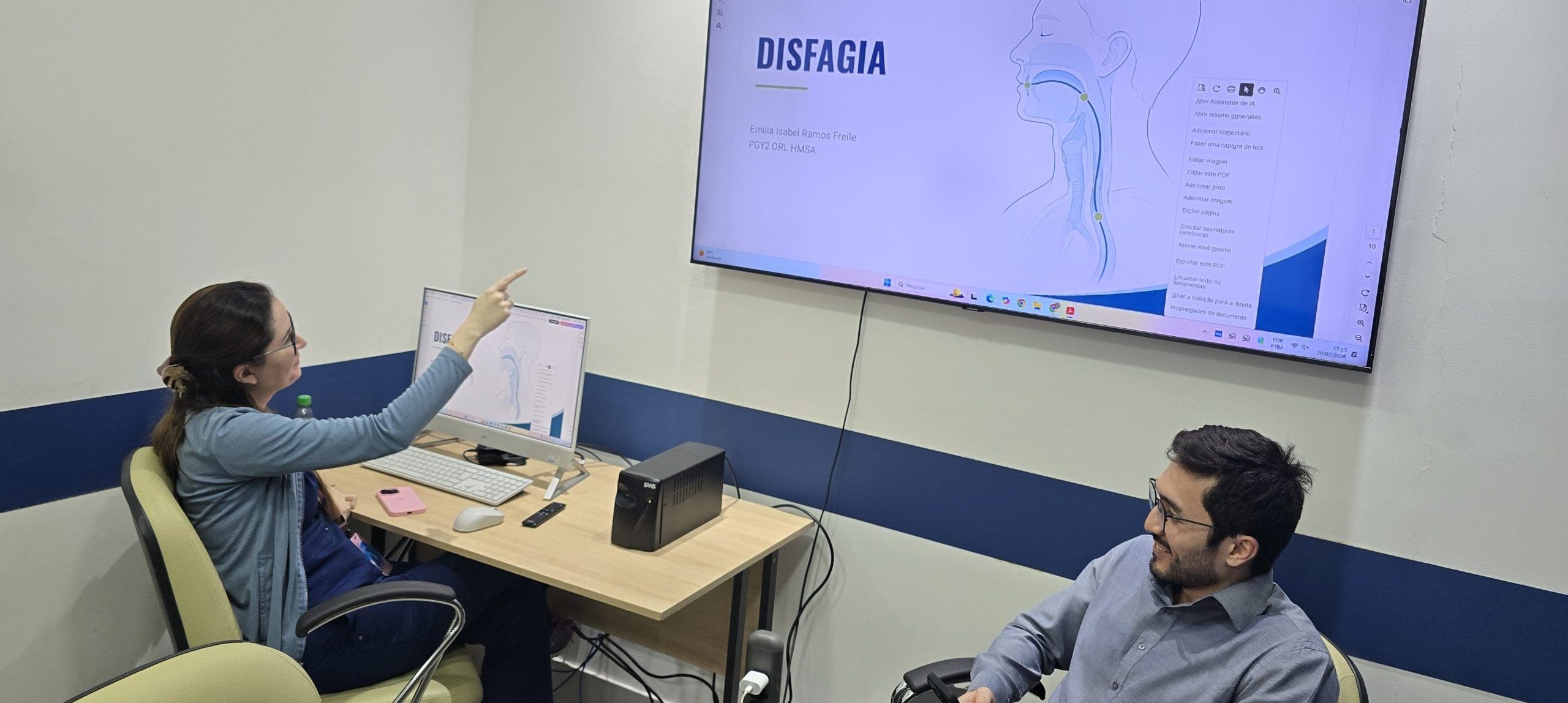 Sessão Clínica de Otorrino – Hospital Municipal Souza Aguiar