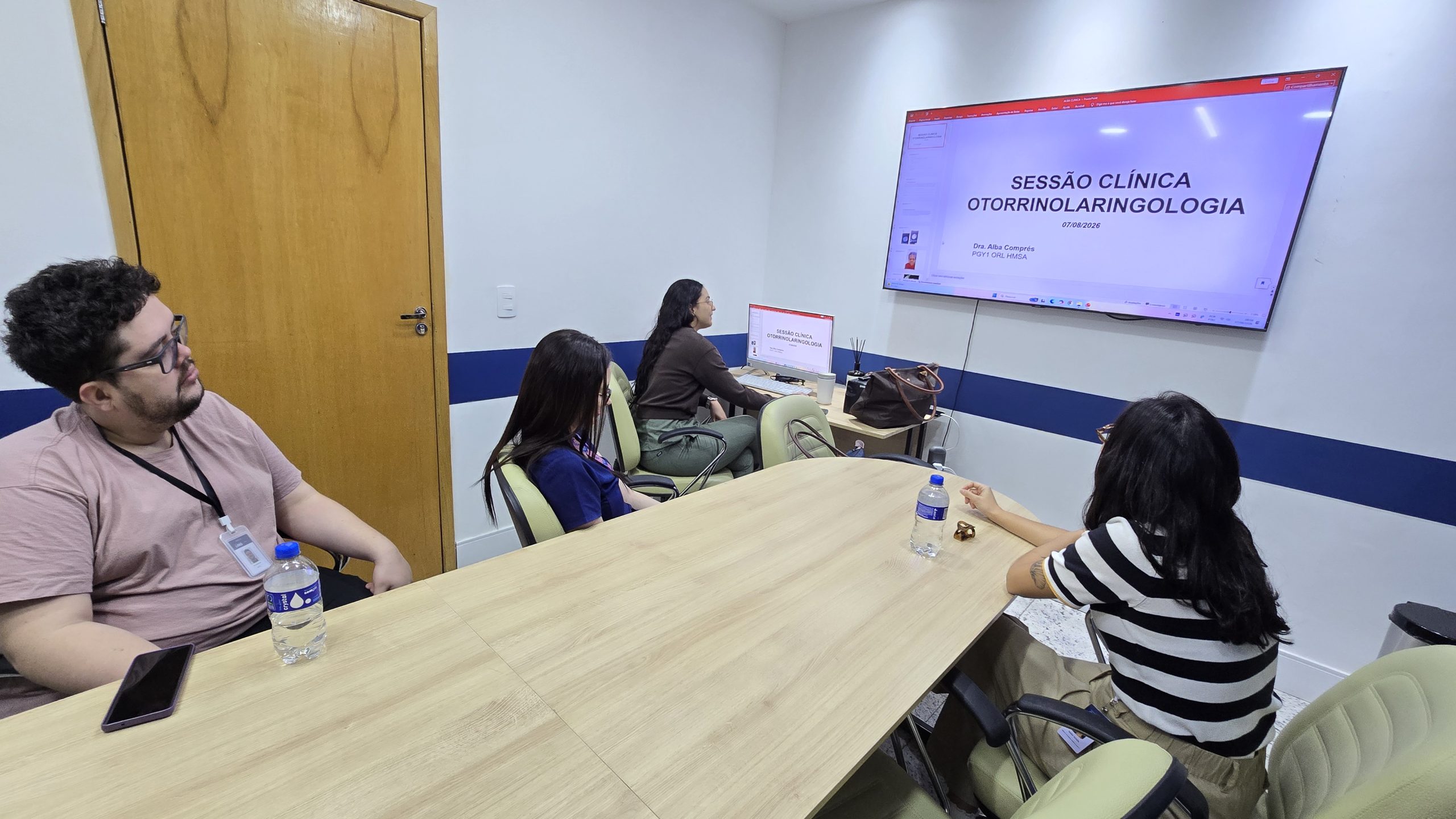 Sessão Clínica de  Otorrino – Hospital Municipal Souza Aguiar