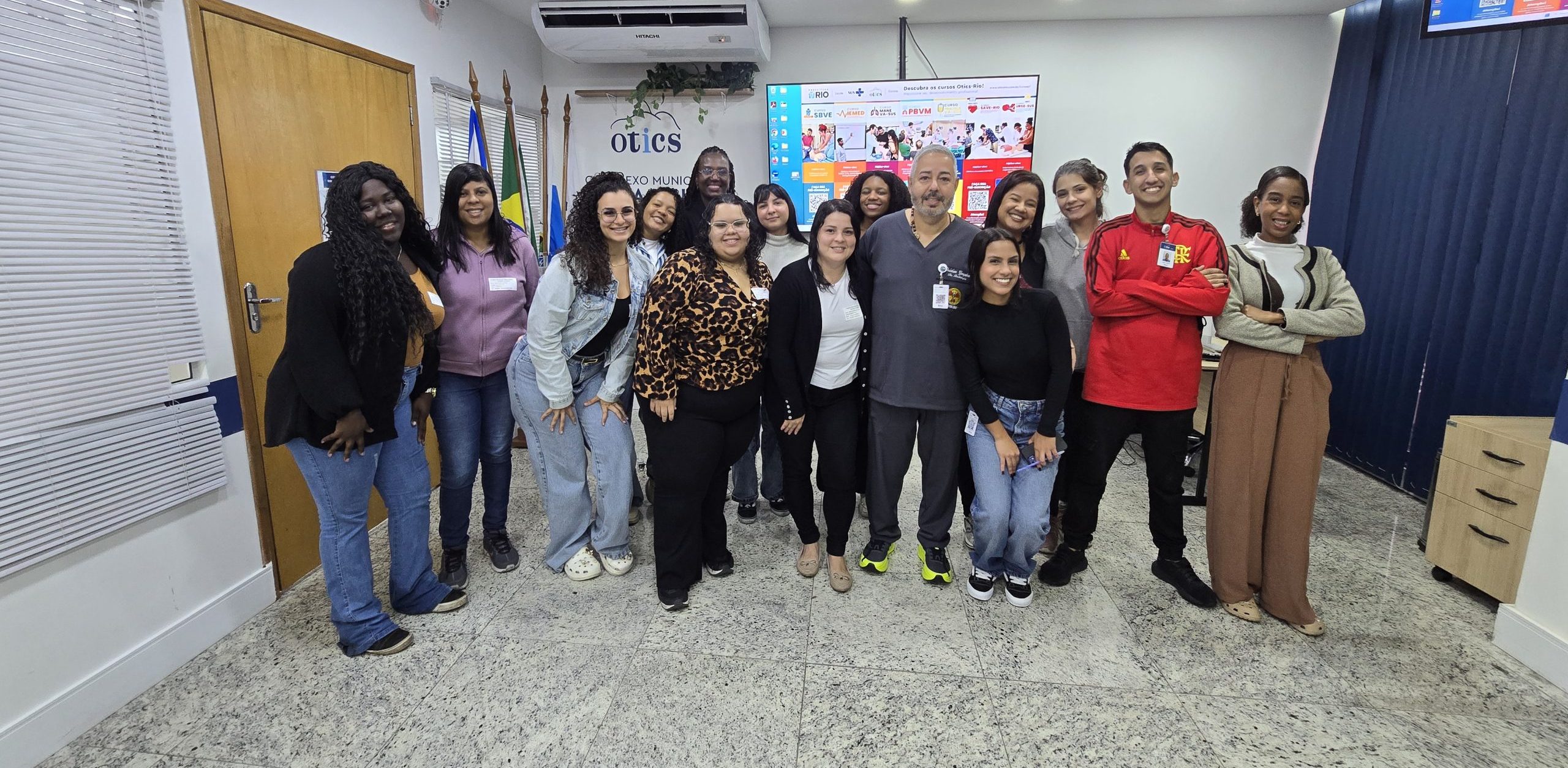 Recepção dos Estagiários de Radiologia