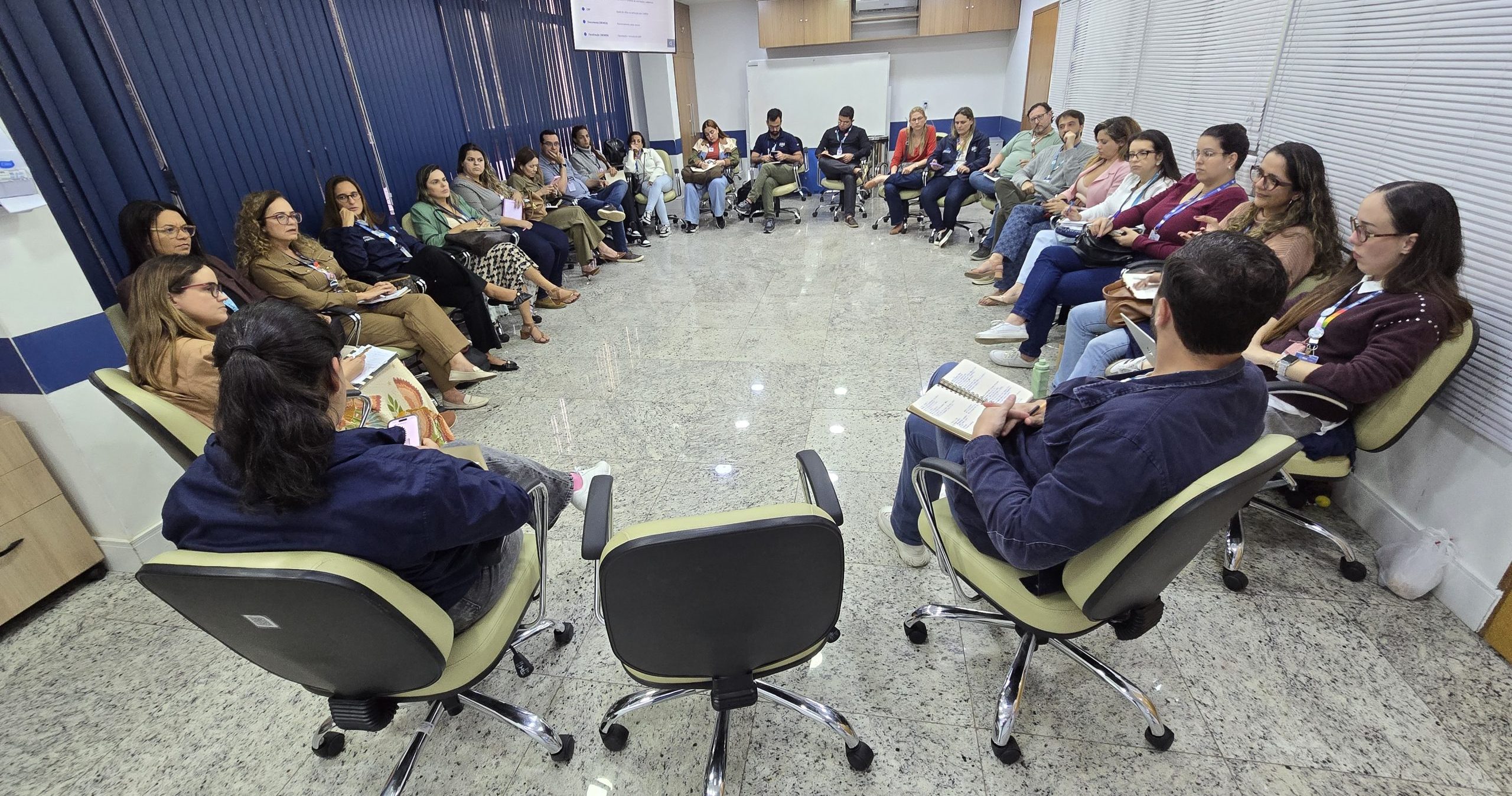Reunião com os Responsáveis Técnicos (RTs) da Saúde