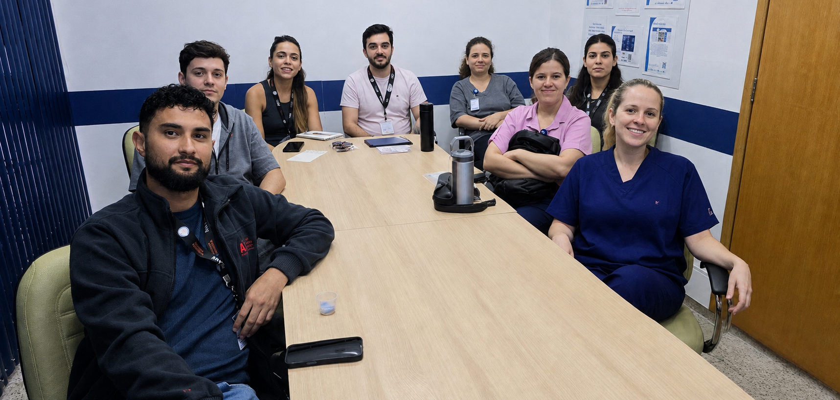 Aula do Programa de Residência em Medicina de Emergência.
