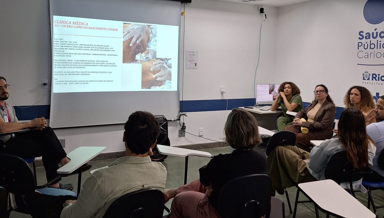 Sessão Clínica de Cirurgia Plástica – HMSA