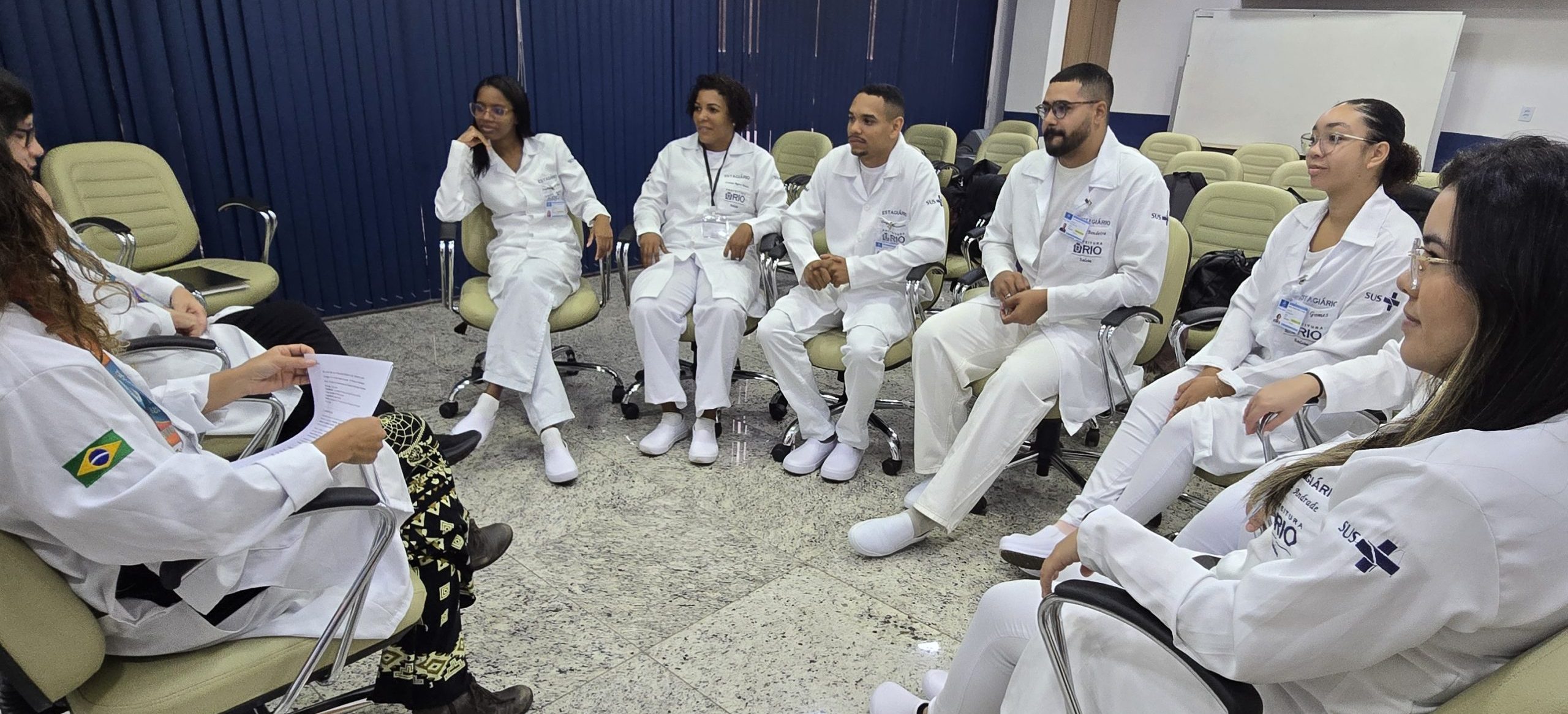 Recepção dos Acadêmicos de Enfermagem do 10º Período da UNISUAM